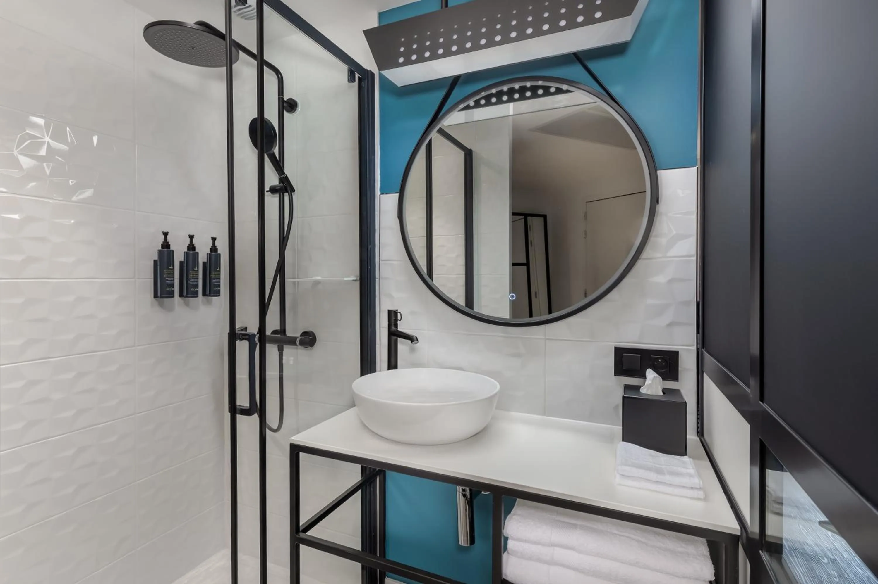 Bathroom in Aloft Hotel, By Marriott