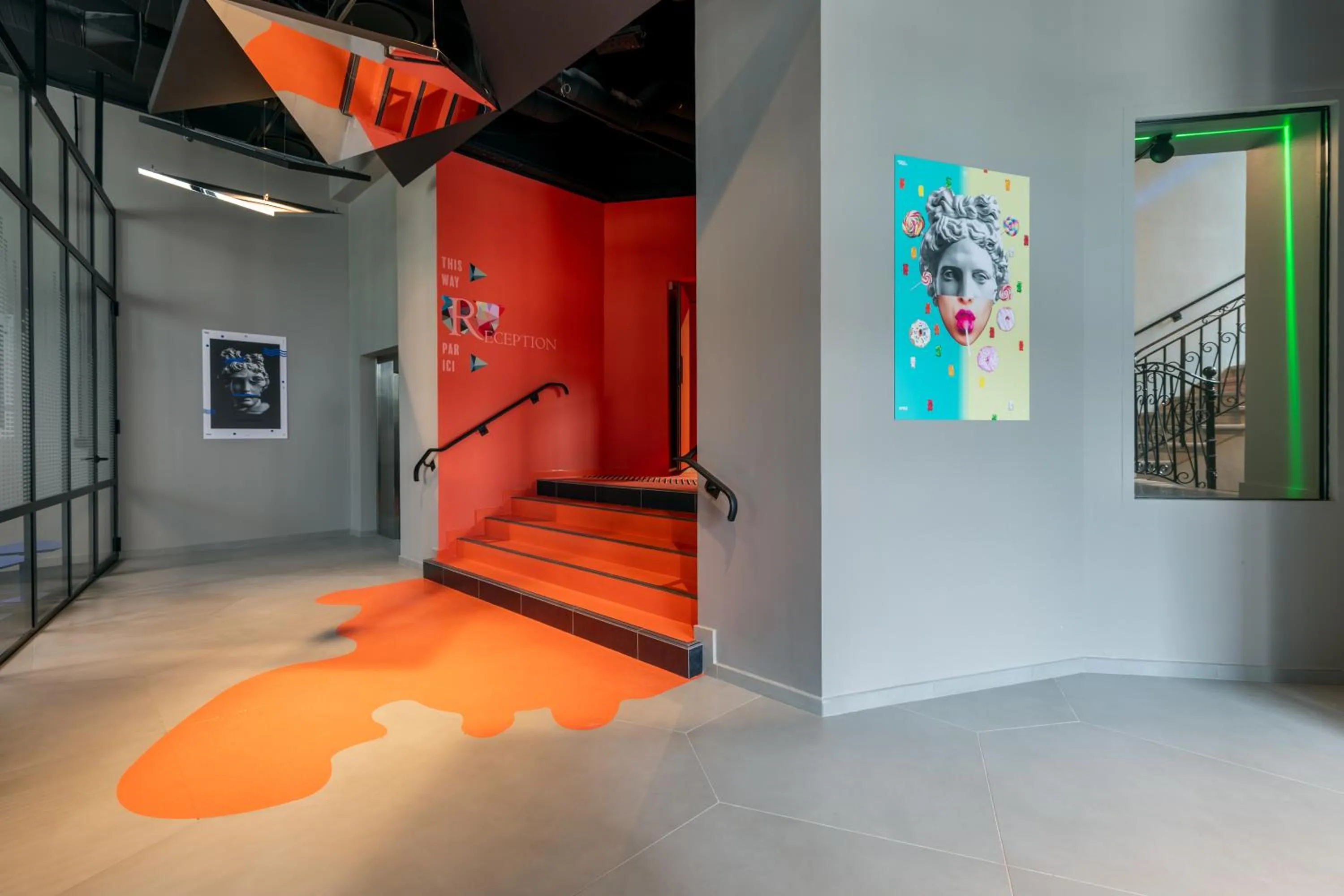 Lobby or reception in Aloft Hotel, By Marriott