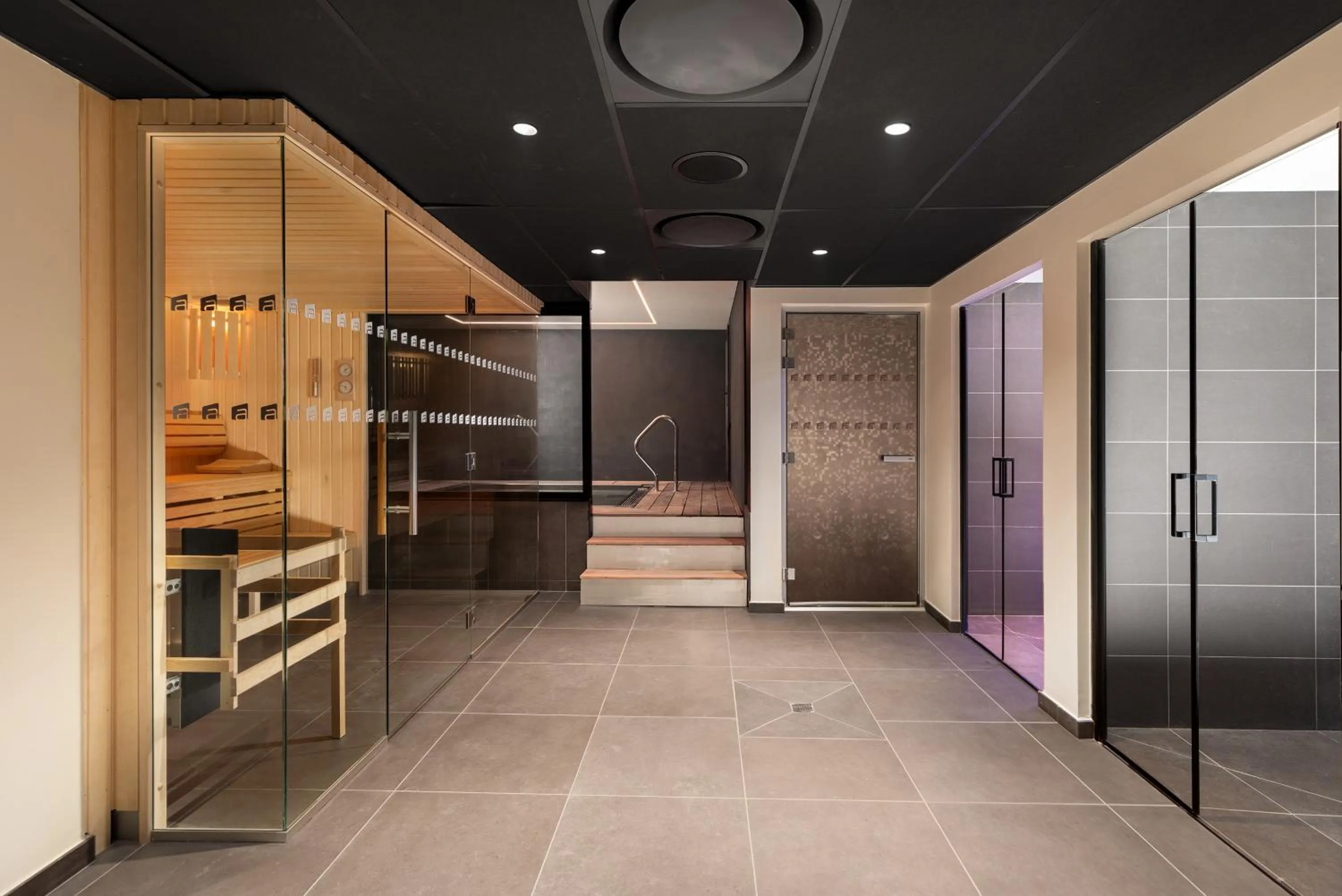 Hot Tub in Aloft Hotel, By Marriott