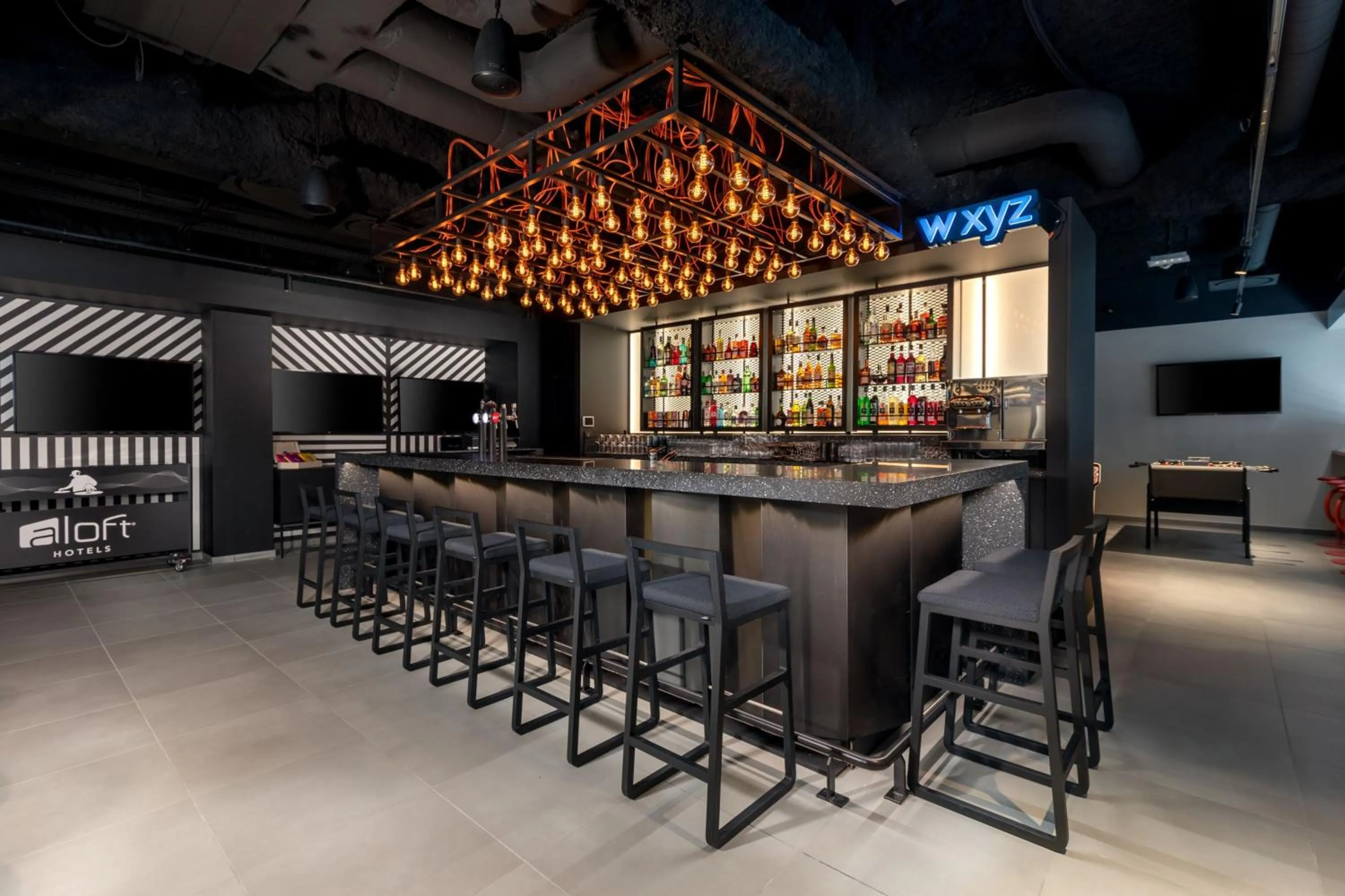 Lounge or bar in Aloft Hotel, By Marriott