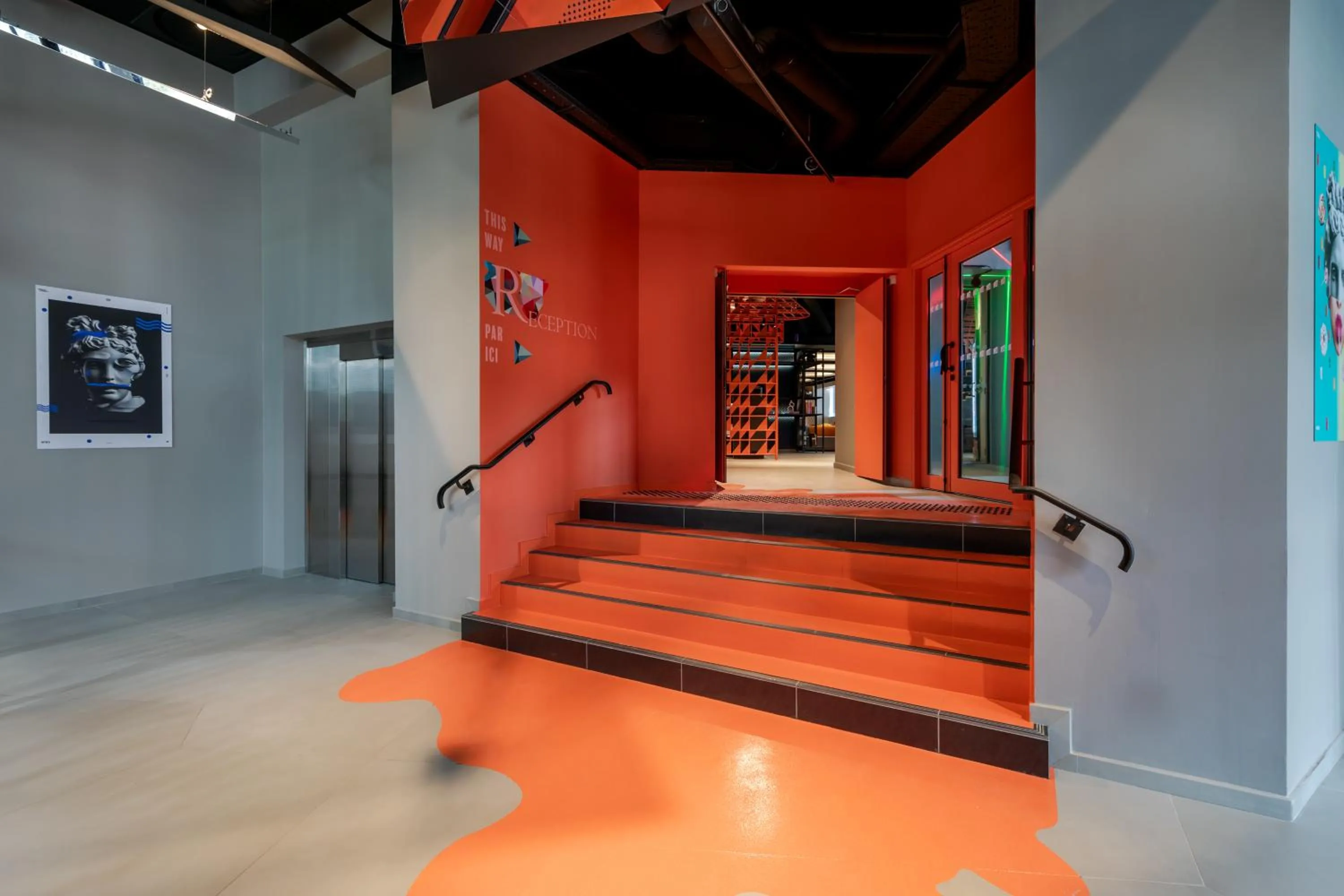 Lobby or reception in Aloft Hotel, By Marriott