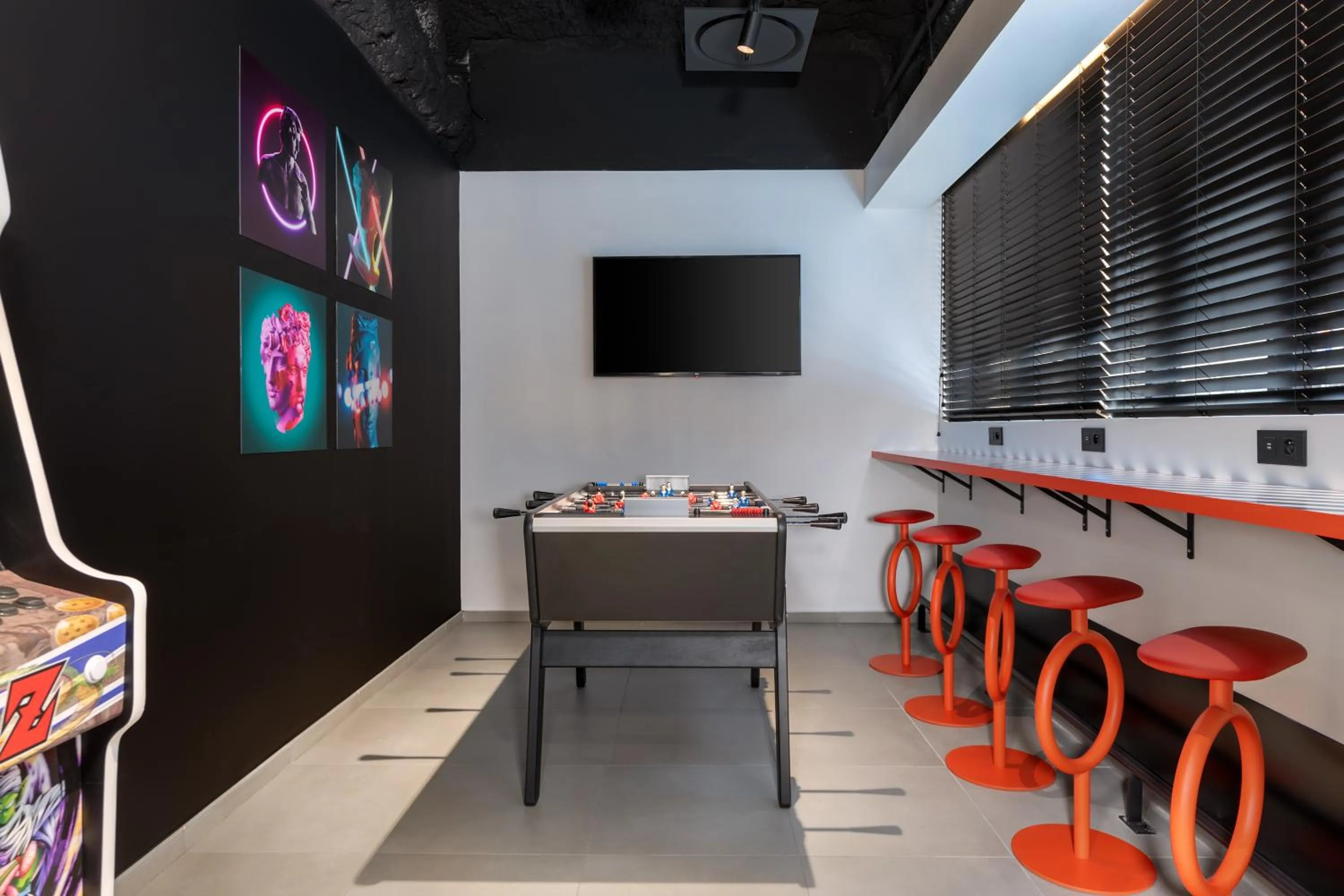 Game Room in Aloft Hotel, By Marriott