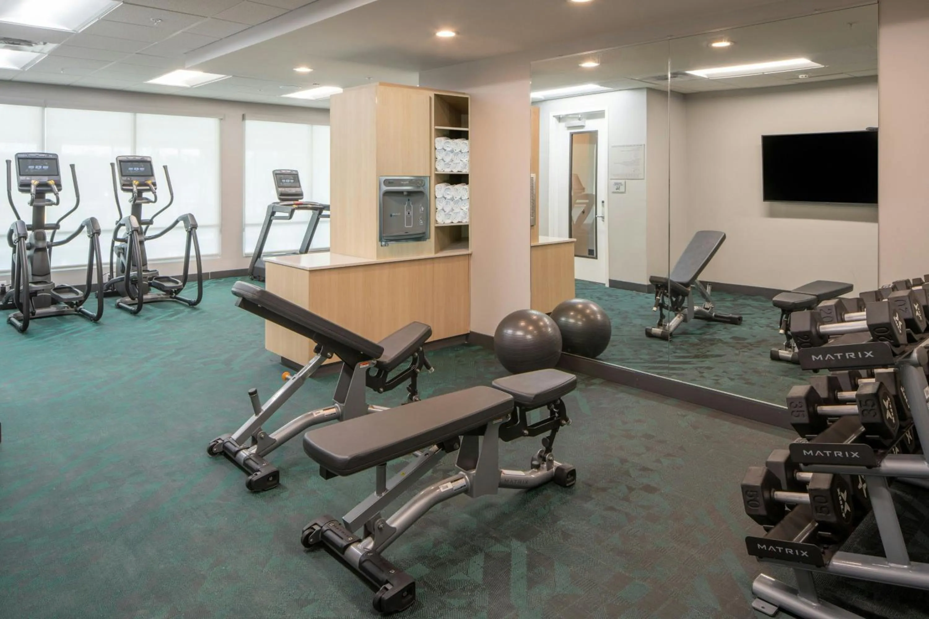 Fitness centre/facilities in TownePlace Suites by Marriott Memphis Cordova