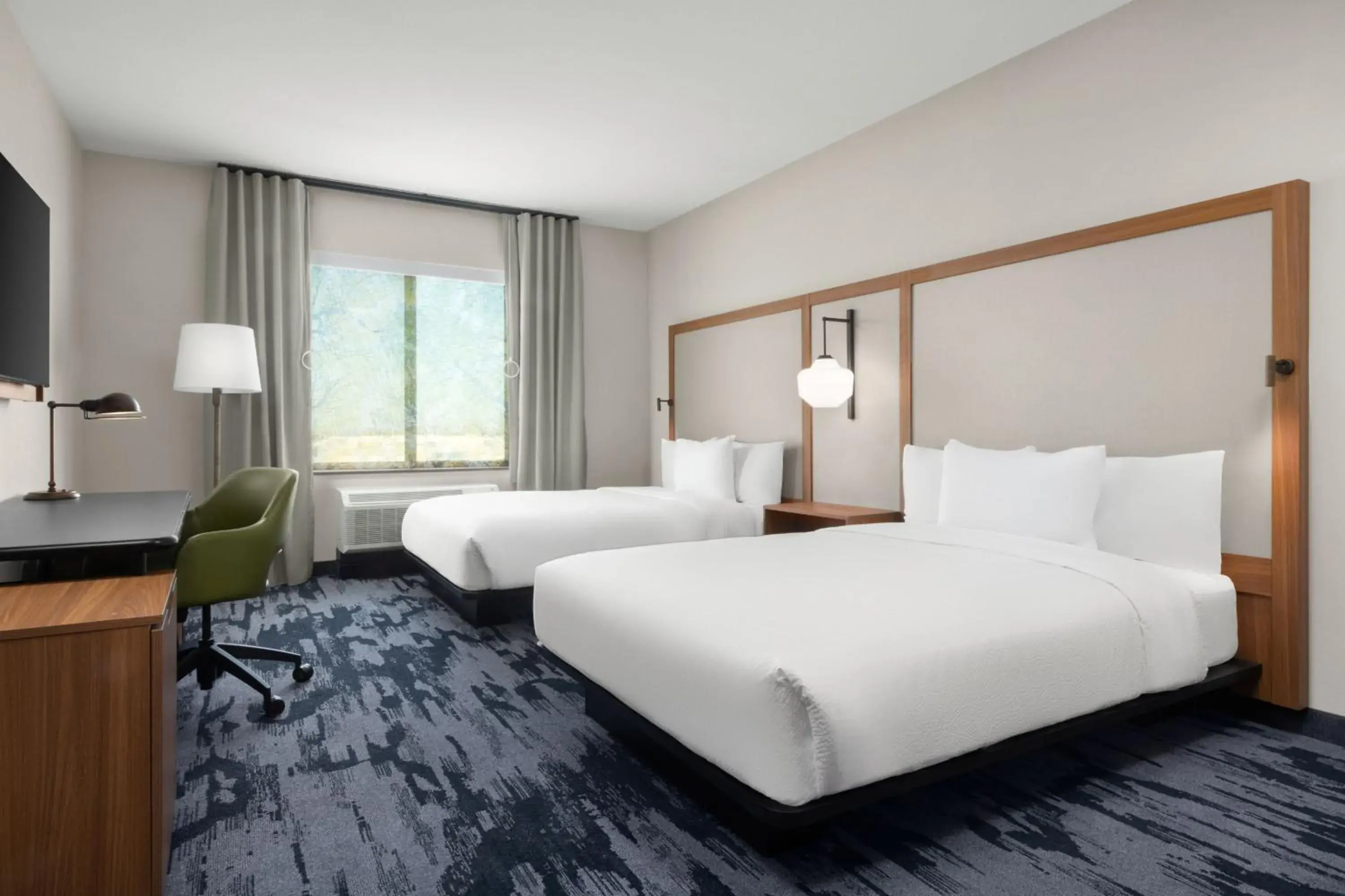 Queen Room with Two Queen Beds - Hearing Accessible in Fairfield by Marriott Inn & Suites Victorville Queen Room with Two Queen Beds - Hearing Accessible in Fairfield by Marriott Inn & Suites Victorville