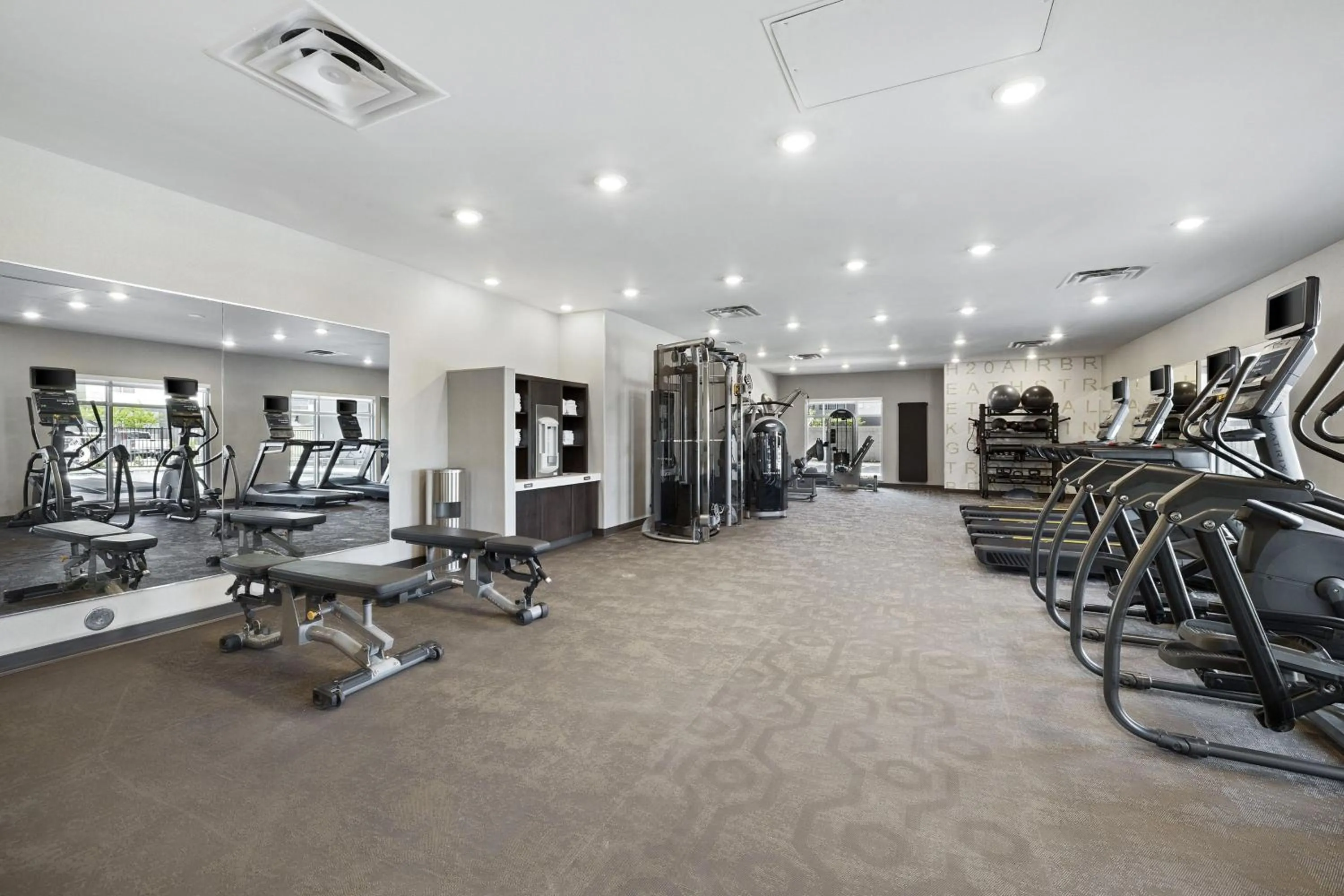 Fitness centre/facilities in Residence Inn by Marriott Lodi Stockton