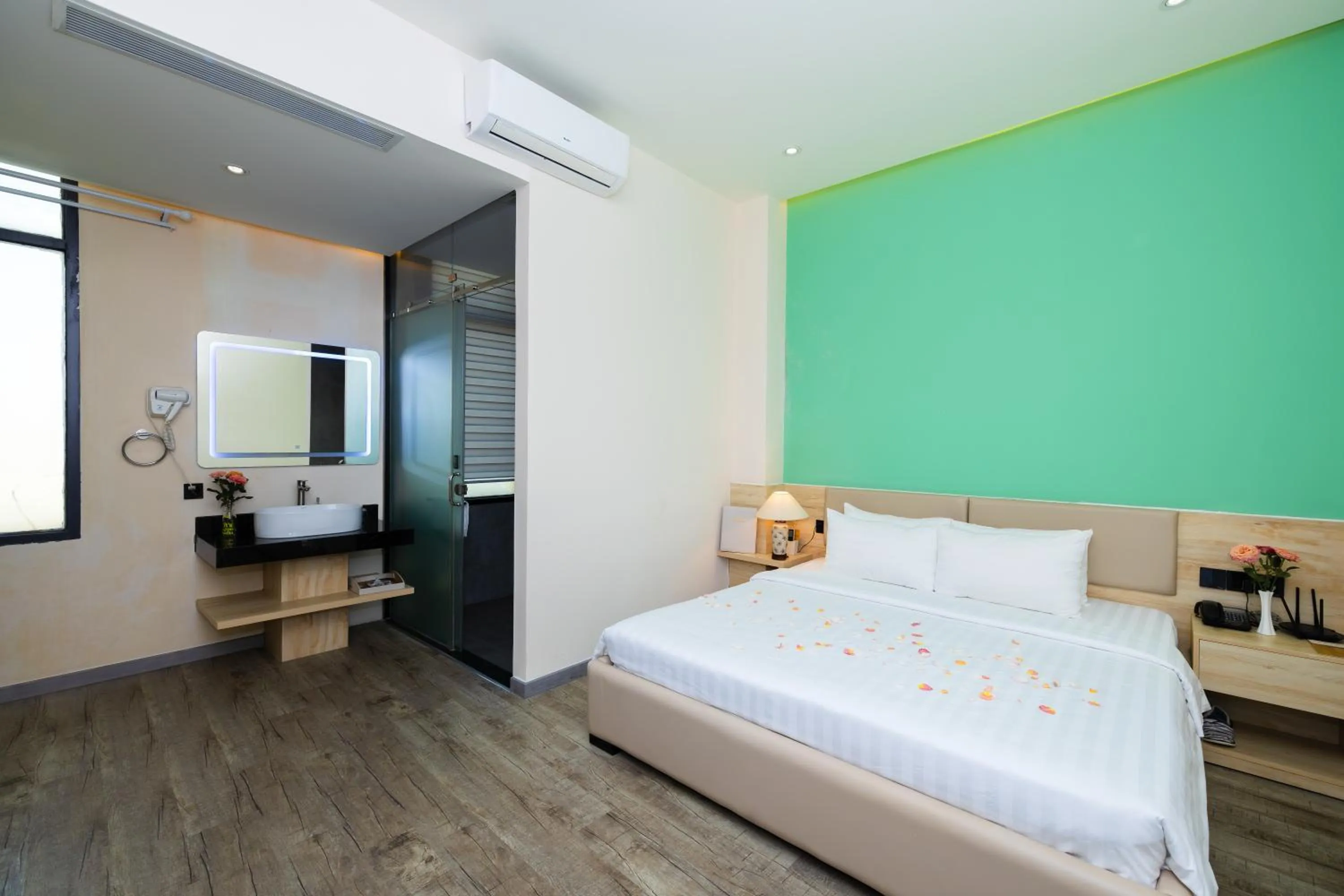 Bed in Khách sạn Phước Lộc Thọ 2 - 福禄寿