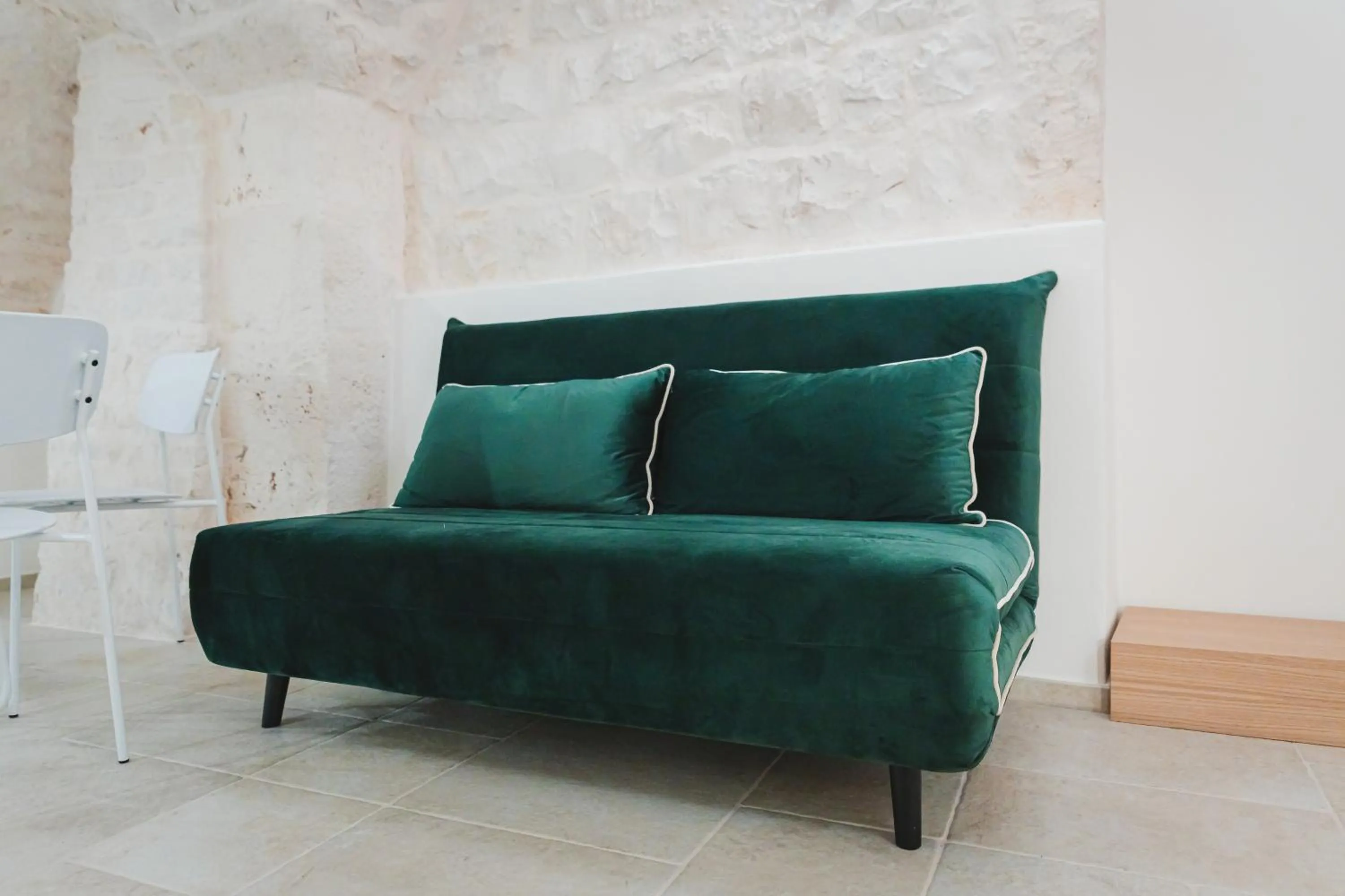 Living room in Dimore Bianche Santa Chiara