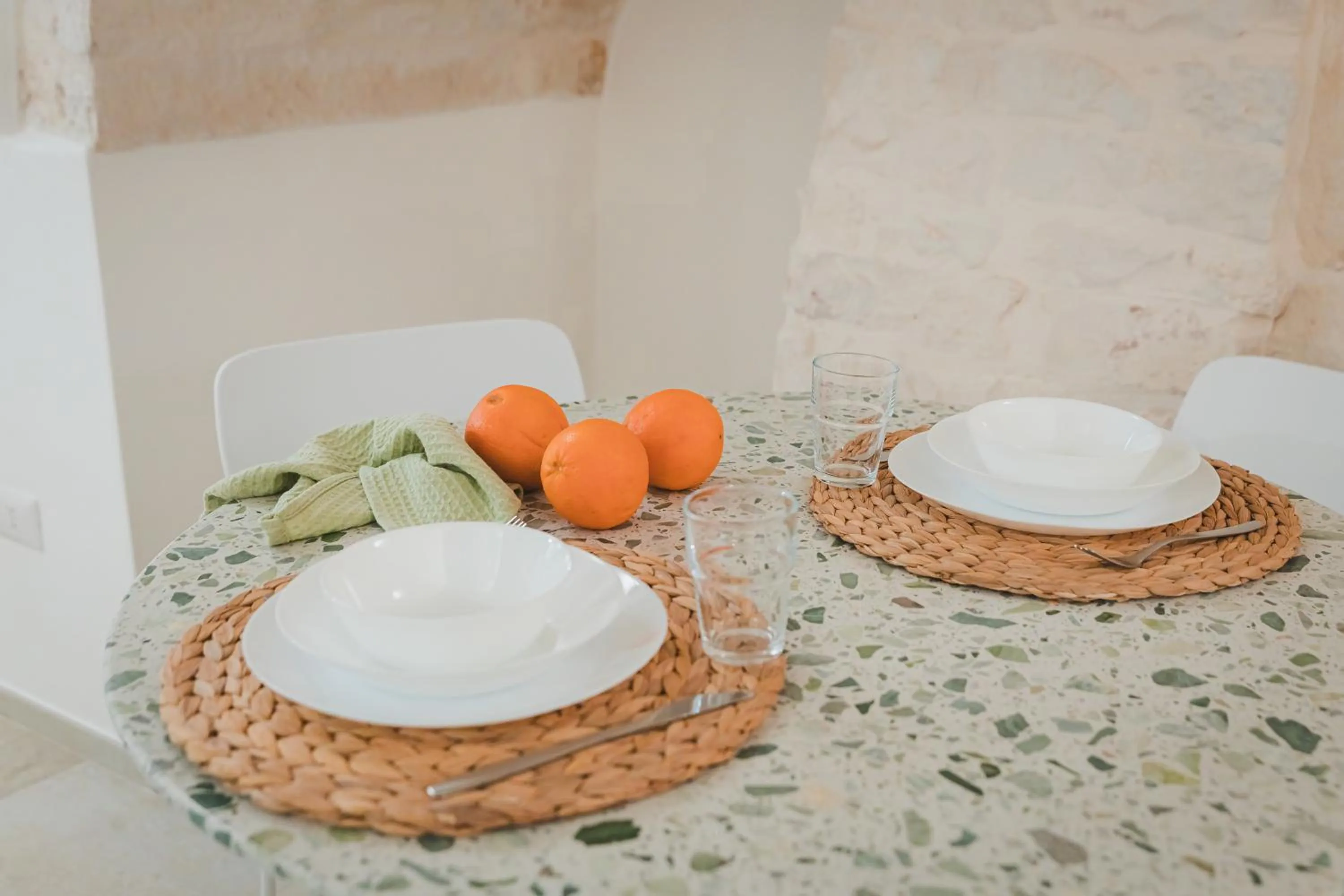 Dining area in Dimore Bianche Santa Chiara