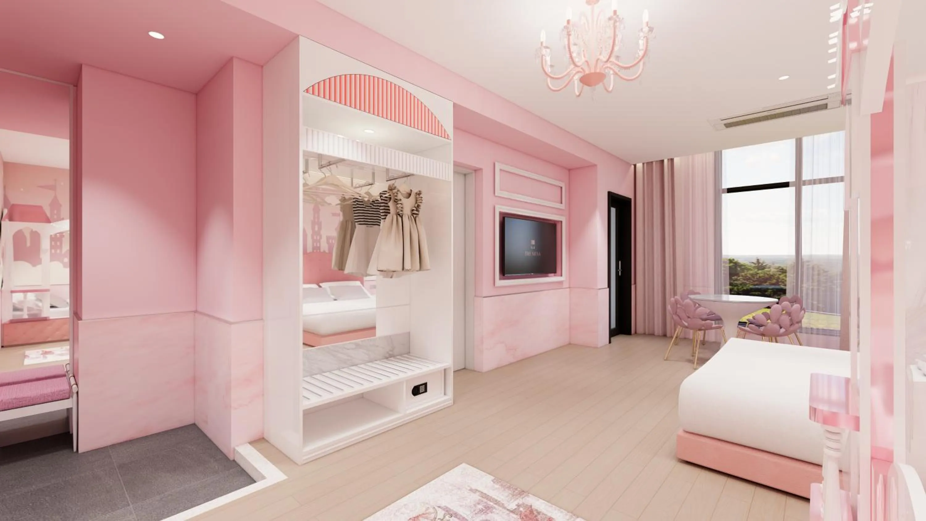 Bed in Hotel Toscana