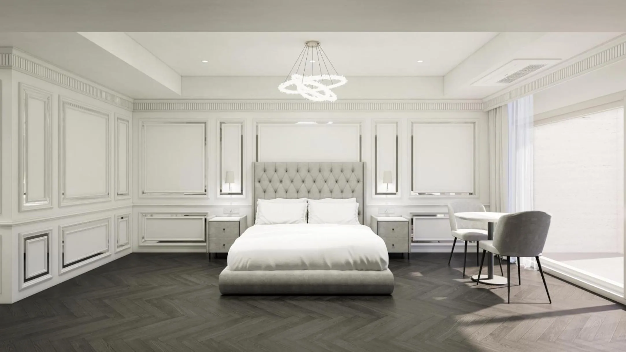 Bed in Hotel Toscana