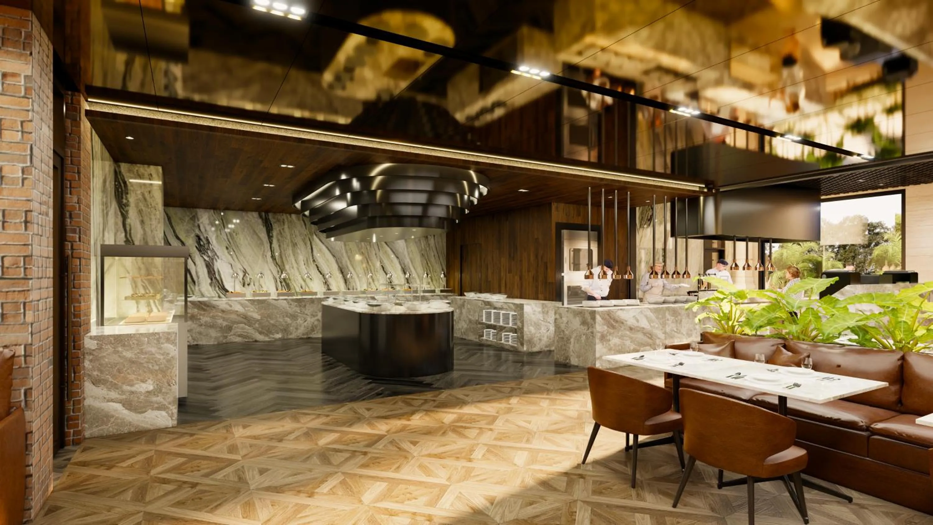 Restaurant/places to eat in Hotel Toscana