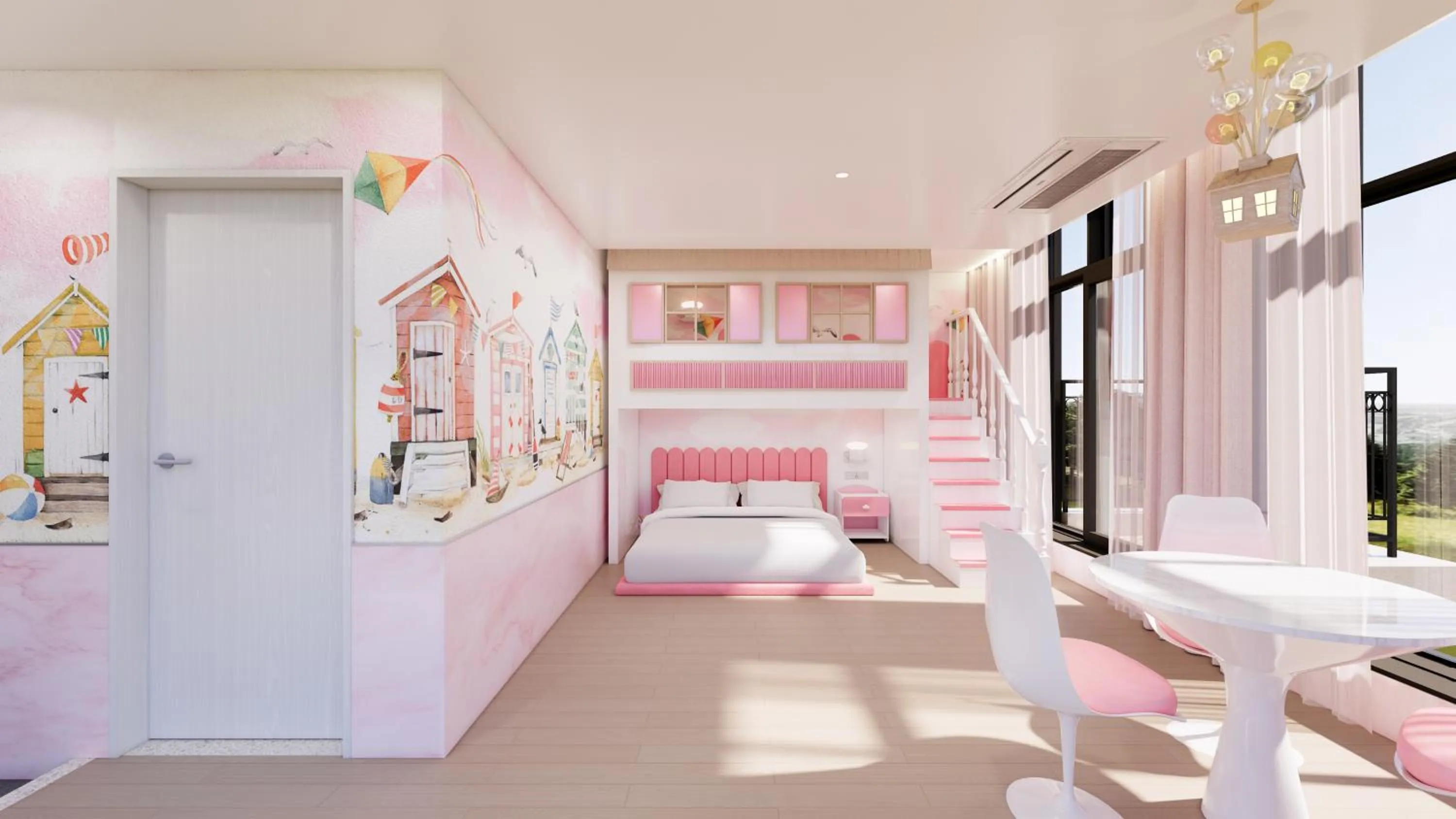 Bed in Hotel Toscana