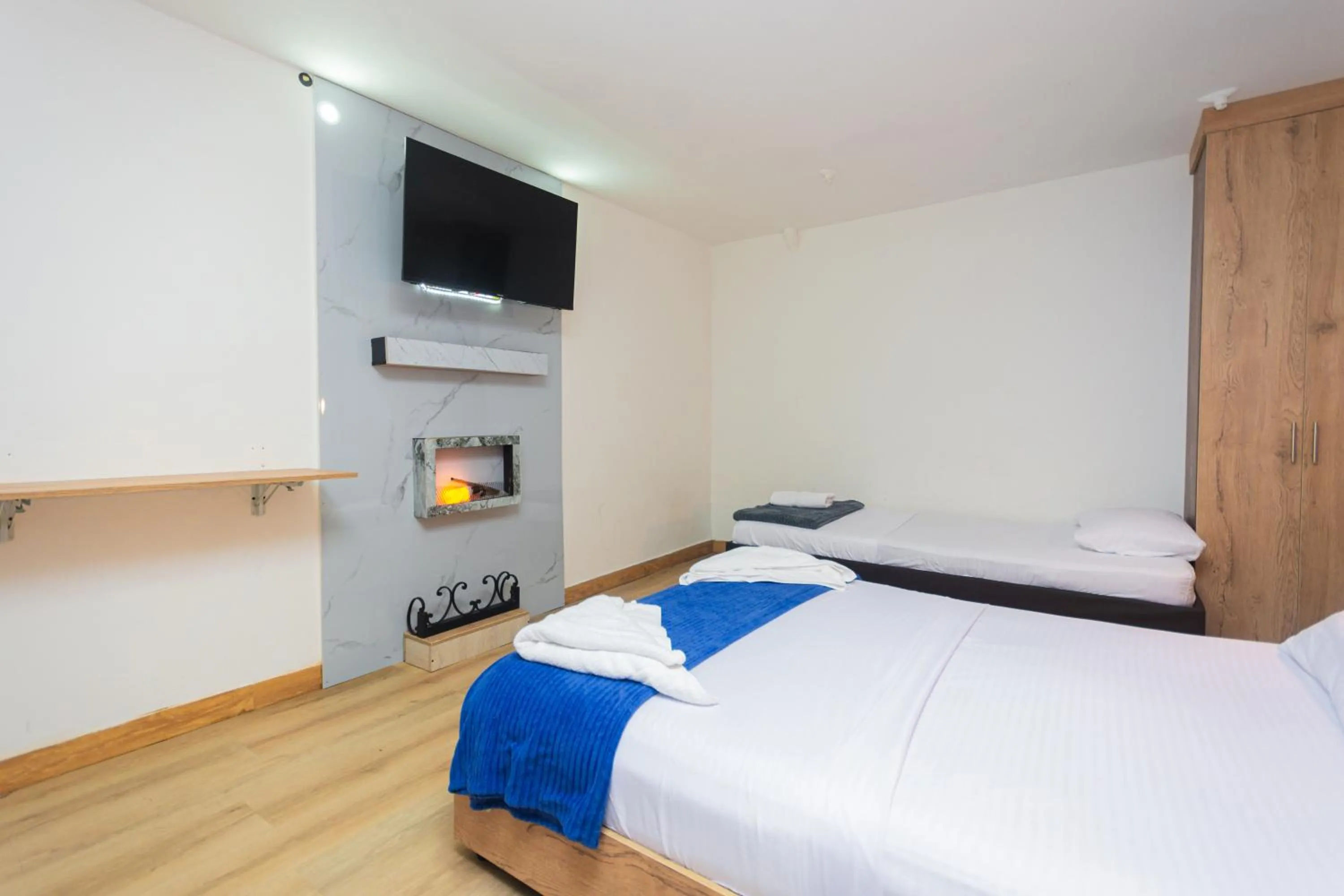 Bed in Hotel Lares 70 Laureles