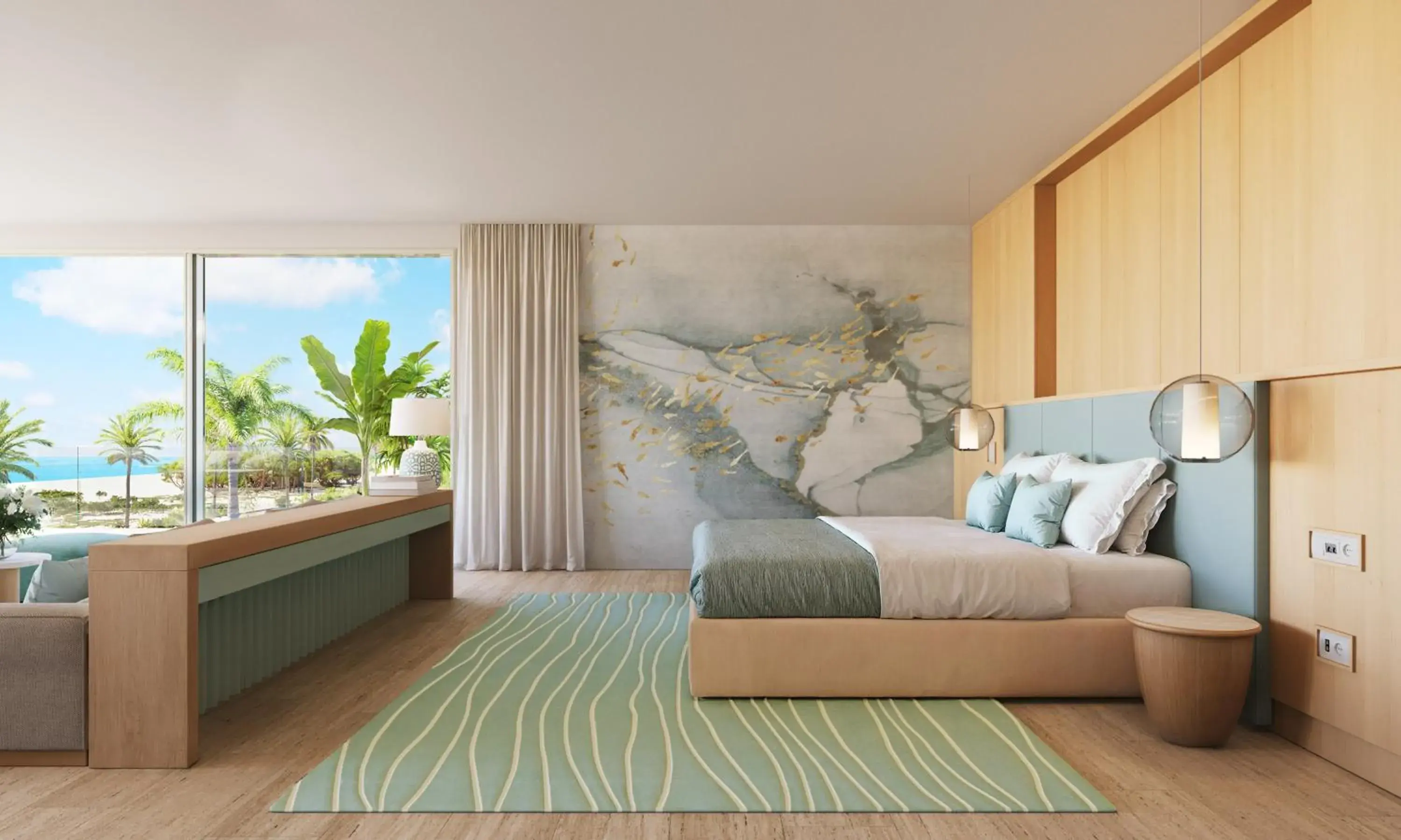 Bedroom, Bed in JOIA Aruba by Iberostar Bedroom, Bed in JOIA Aruba by Iberostar