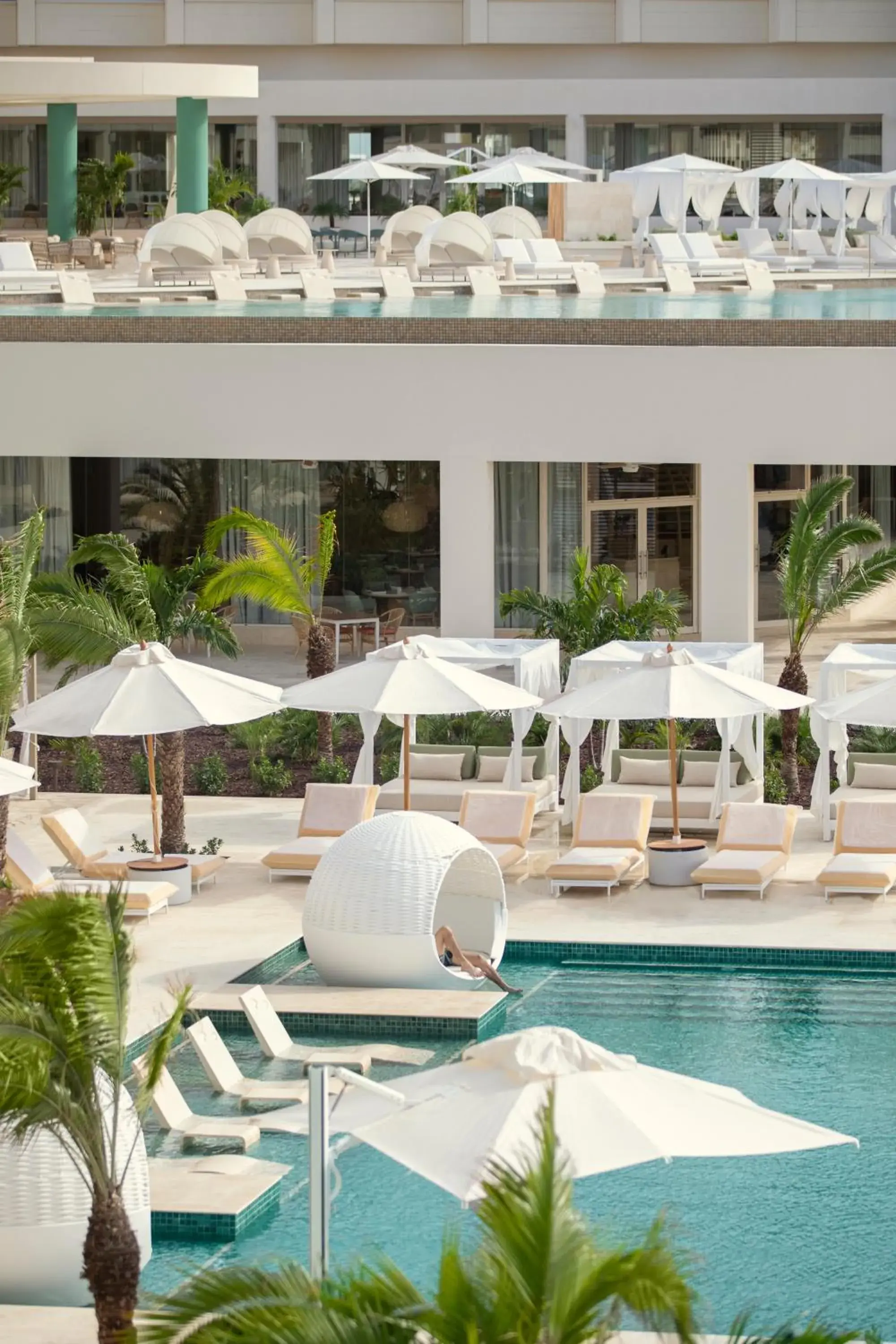 Swimming pool in JOIA Aruba by Iberostar Swimming pool in JOIA Aruba by Iberostar