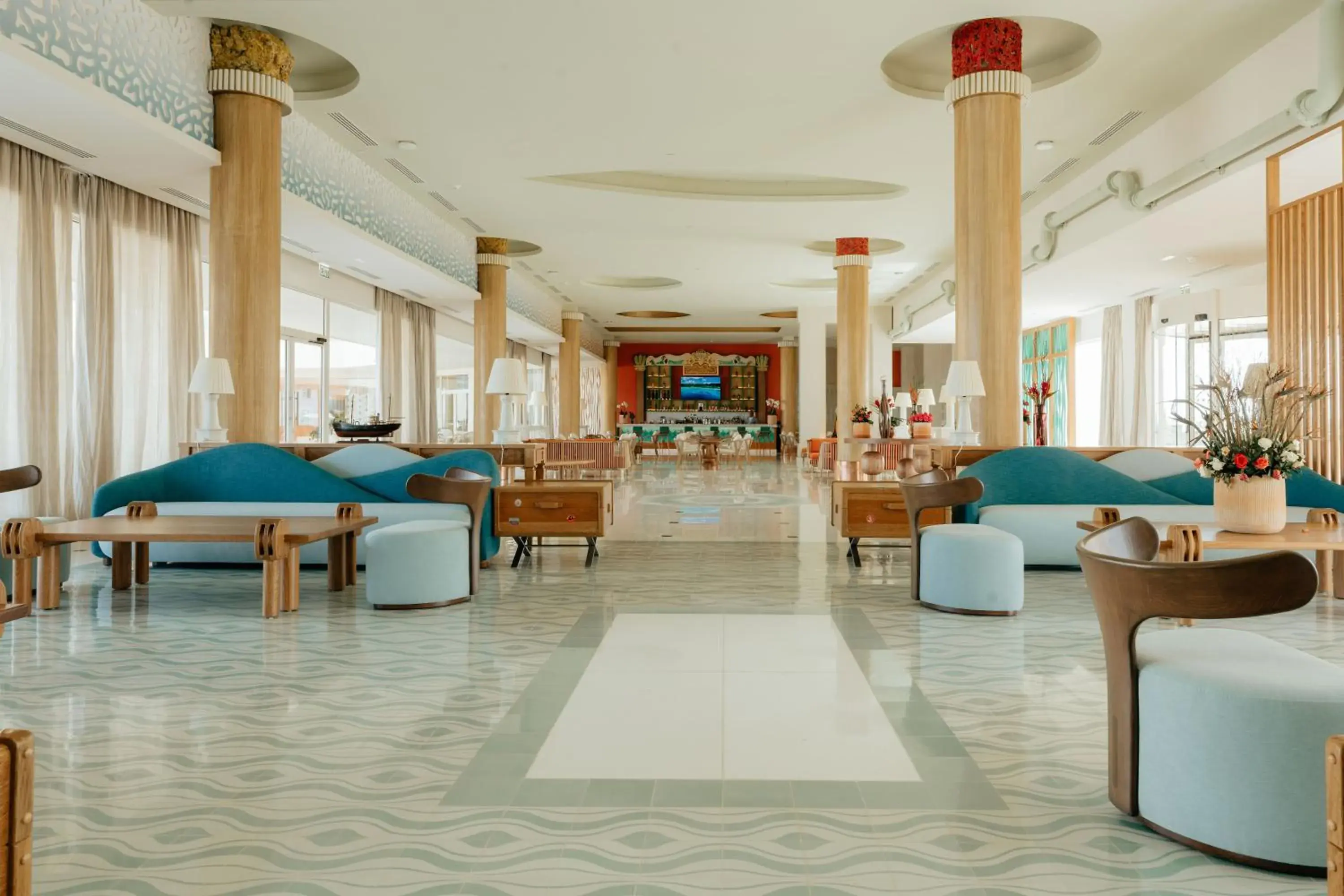 Lobby or reception in JOIA Aruba by Iberostar Lobby or reception in JOIA Aruba by Iberostar
