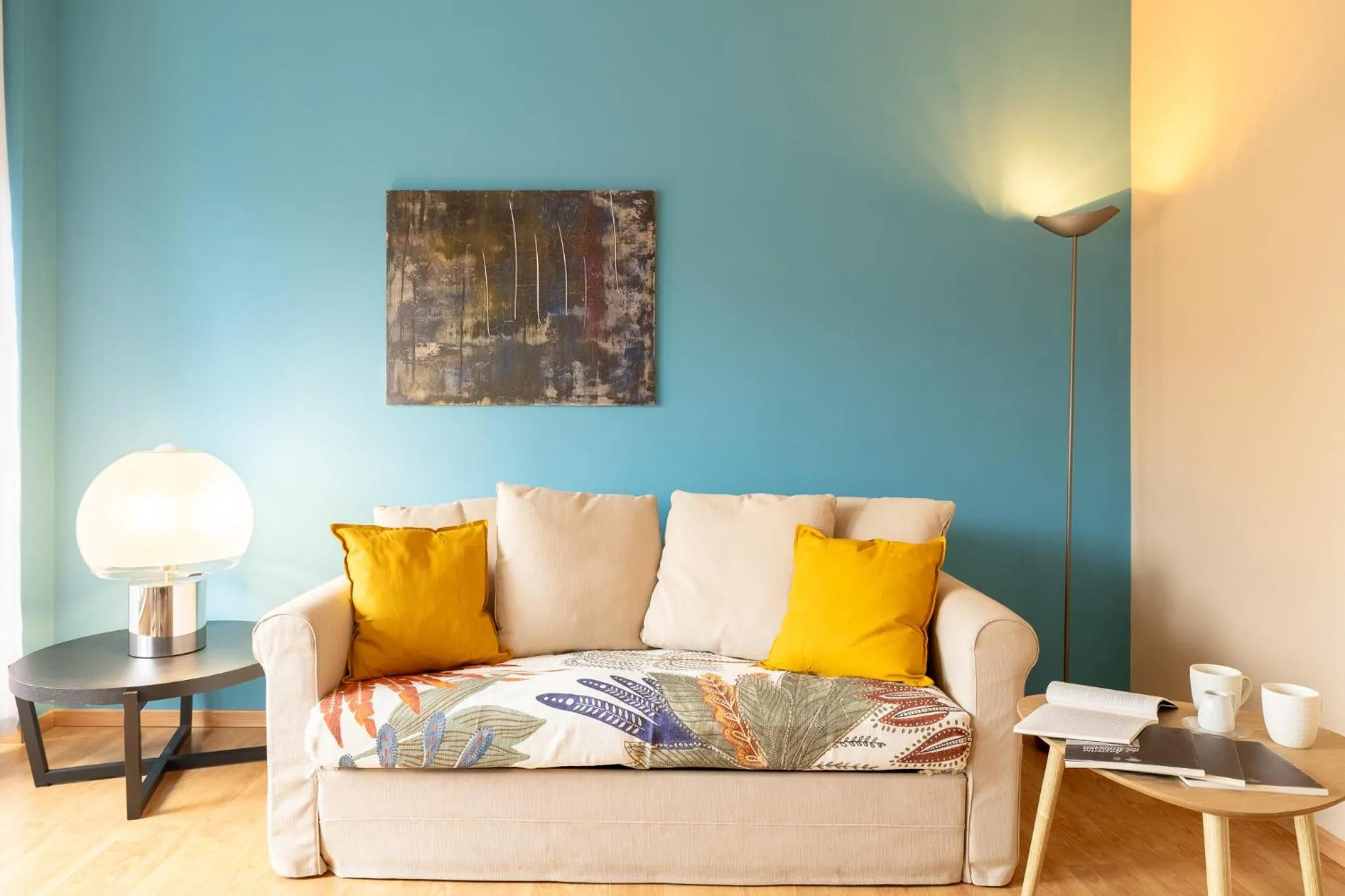 Living room in The Sixth Floor-Brera