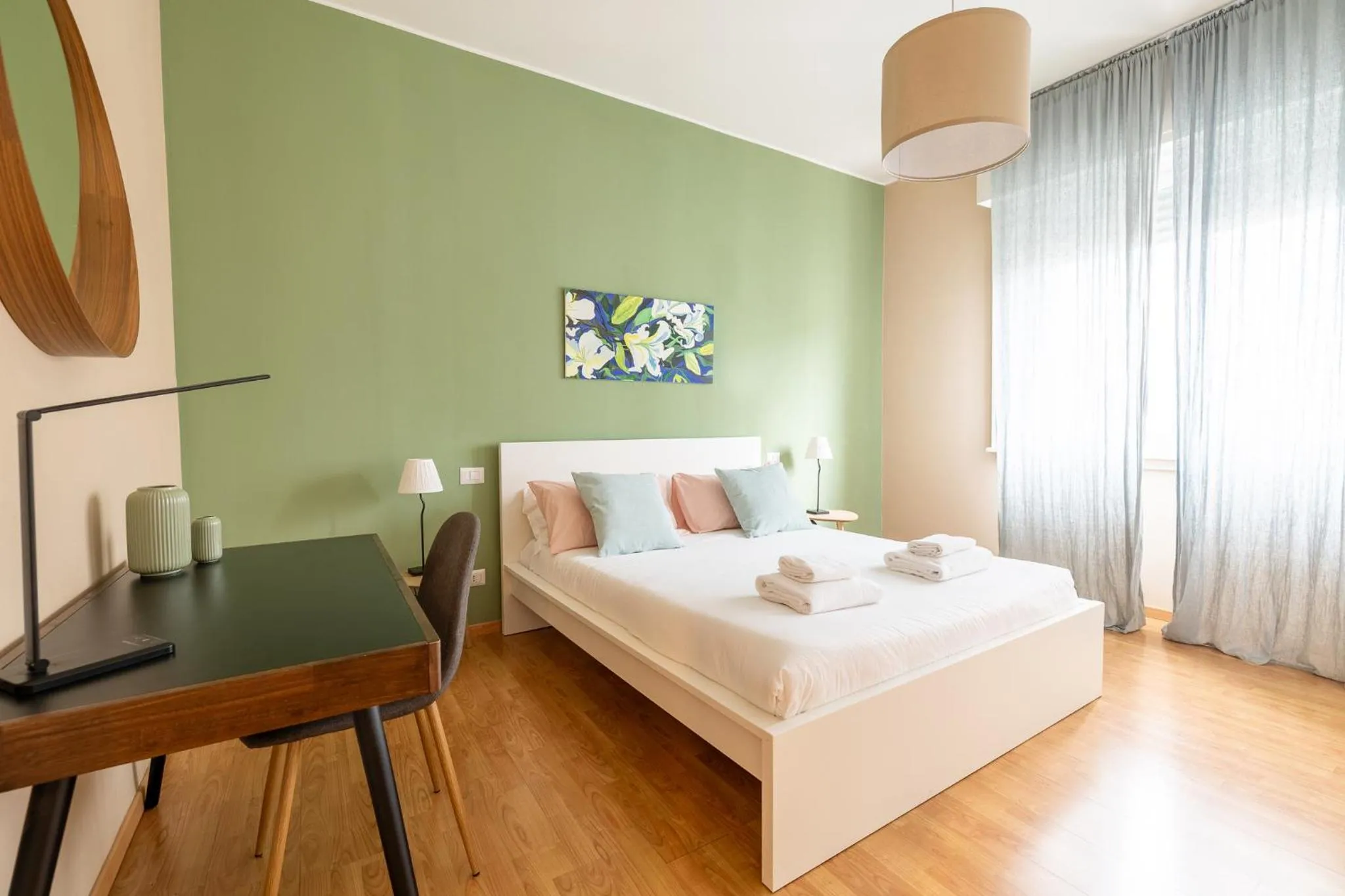Bedroom, Bed in The Sixth Floor-Brera