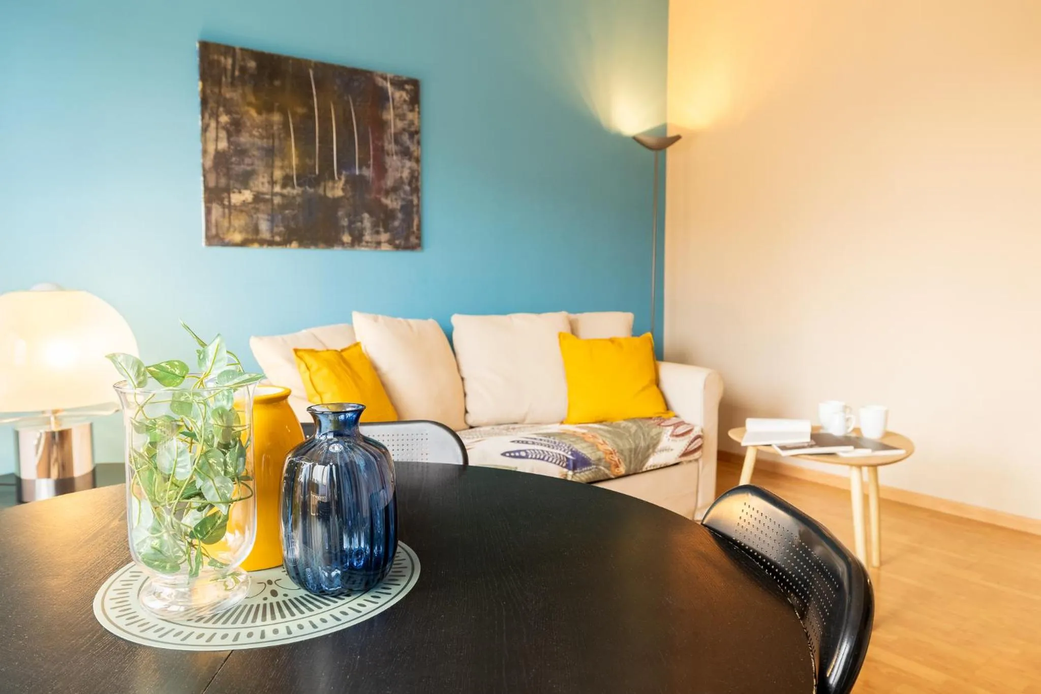 Living room in The Sixth Floor-Brera