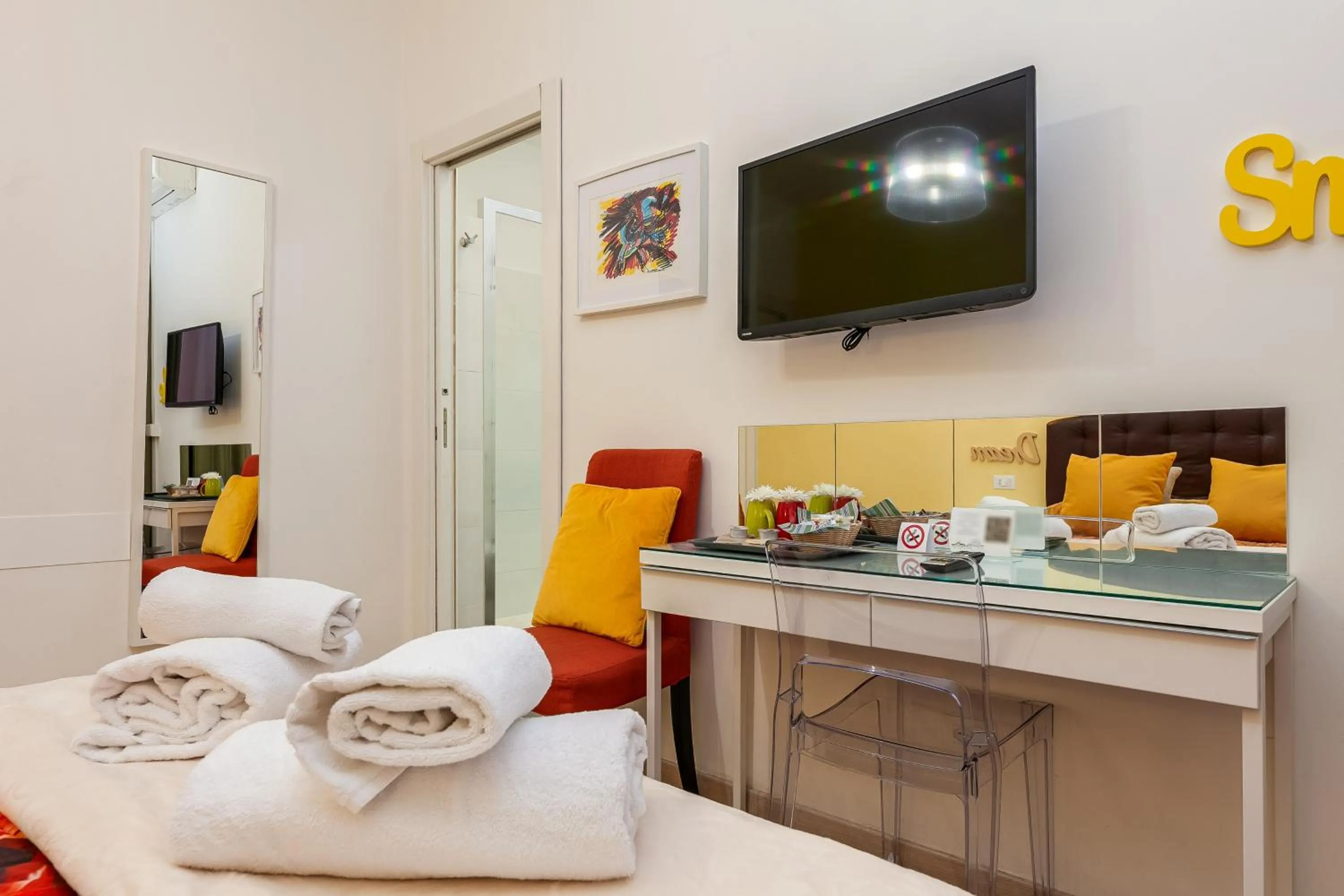 towels, Bed in St. Peter's Relax