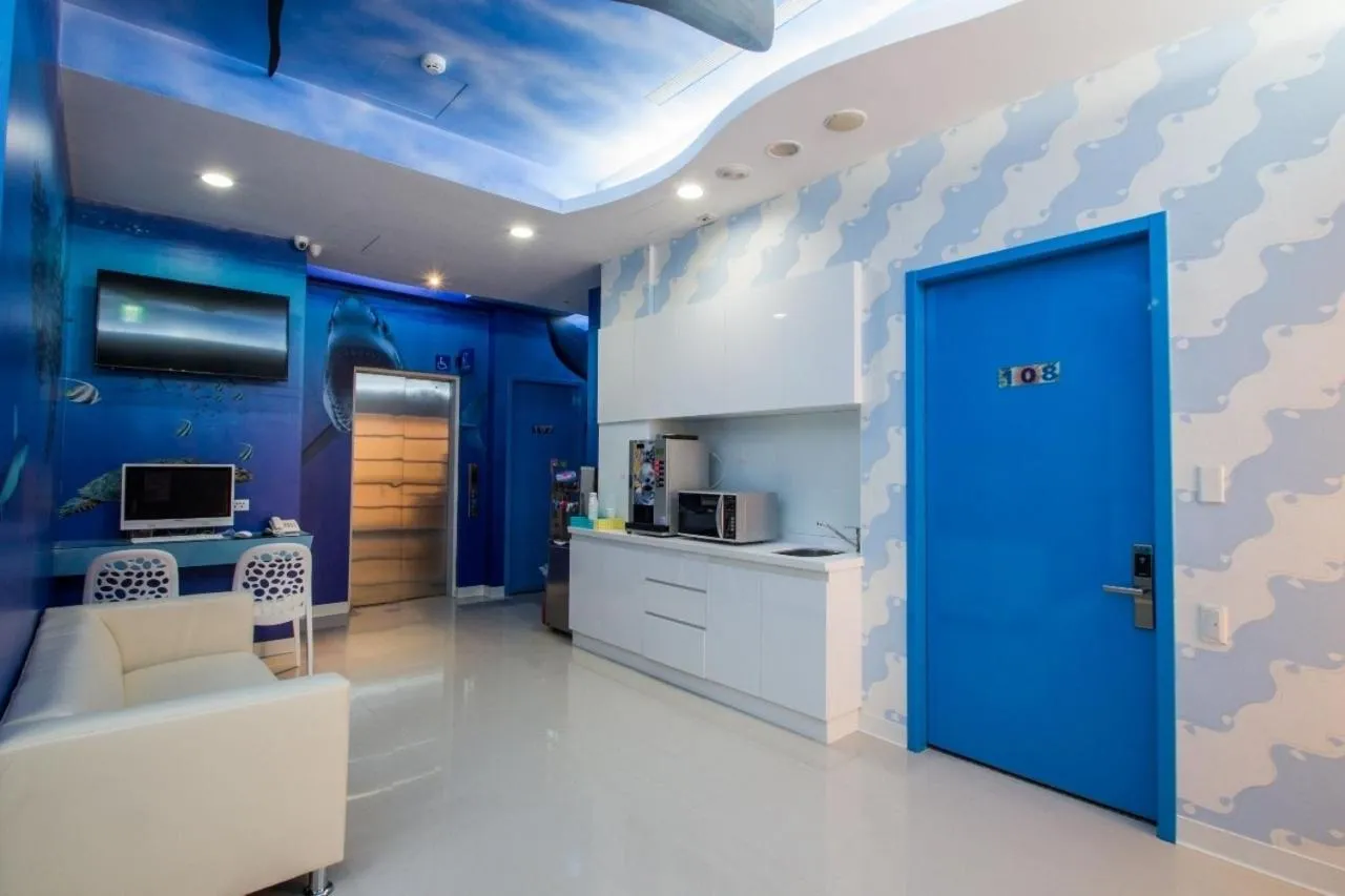 Decorative detail in Morwing Hotel - Ocean