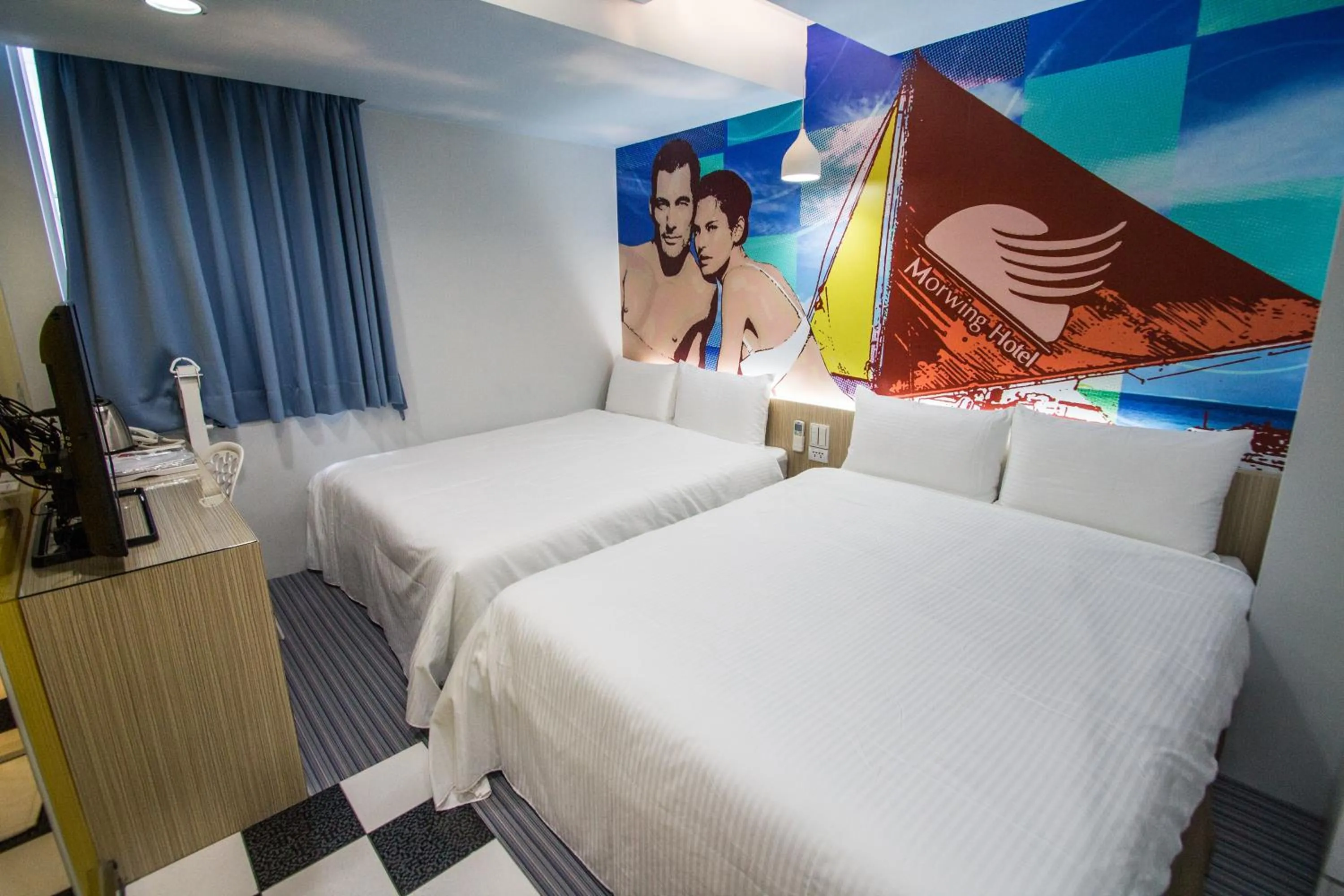 Bedroom, Bed in Morwing Hotel - Ocean