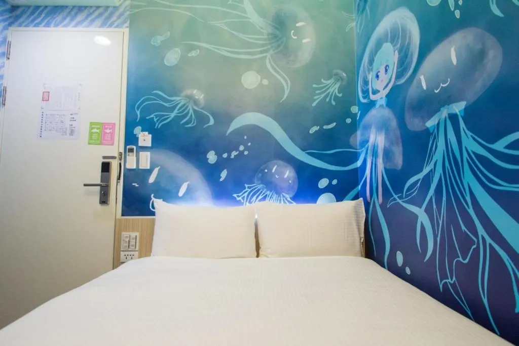 Bedroom, Bed in Morwing Hotel - Ocean