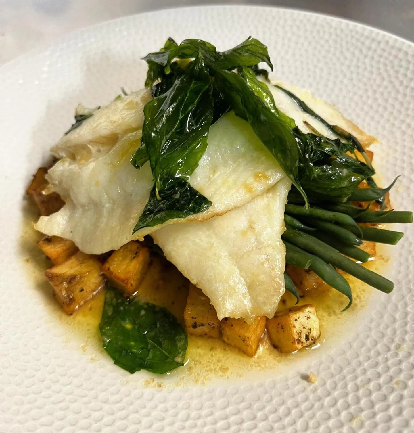 Food close-up in The Black Swan Inn