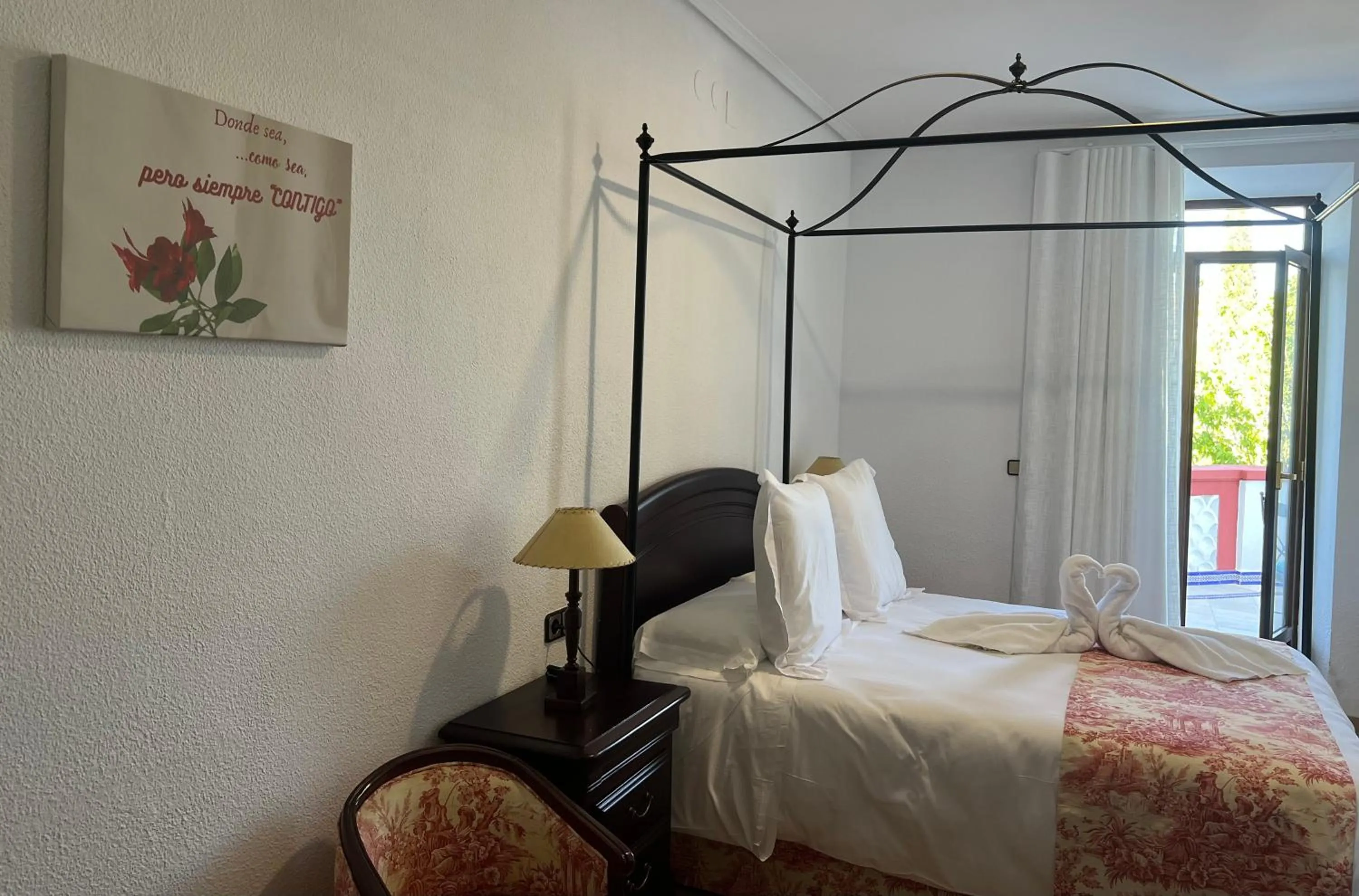 Bed in Hotel Balneario de Marmolejo