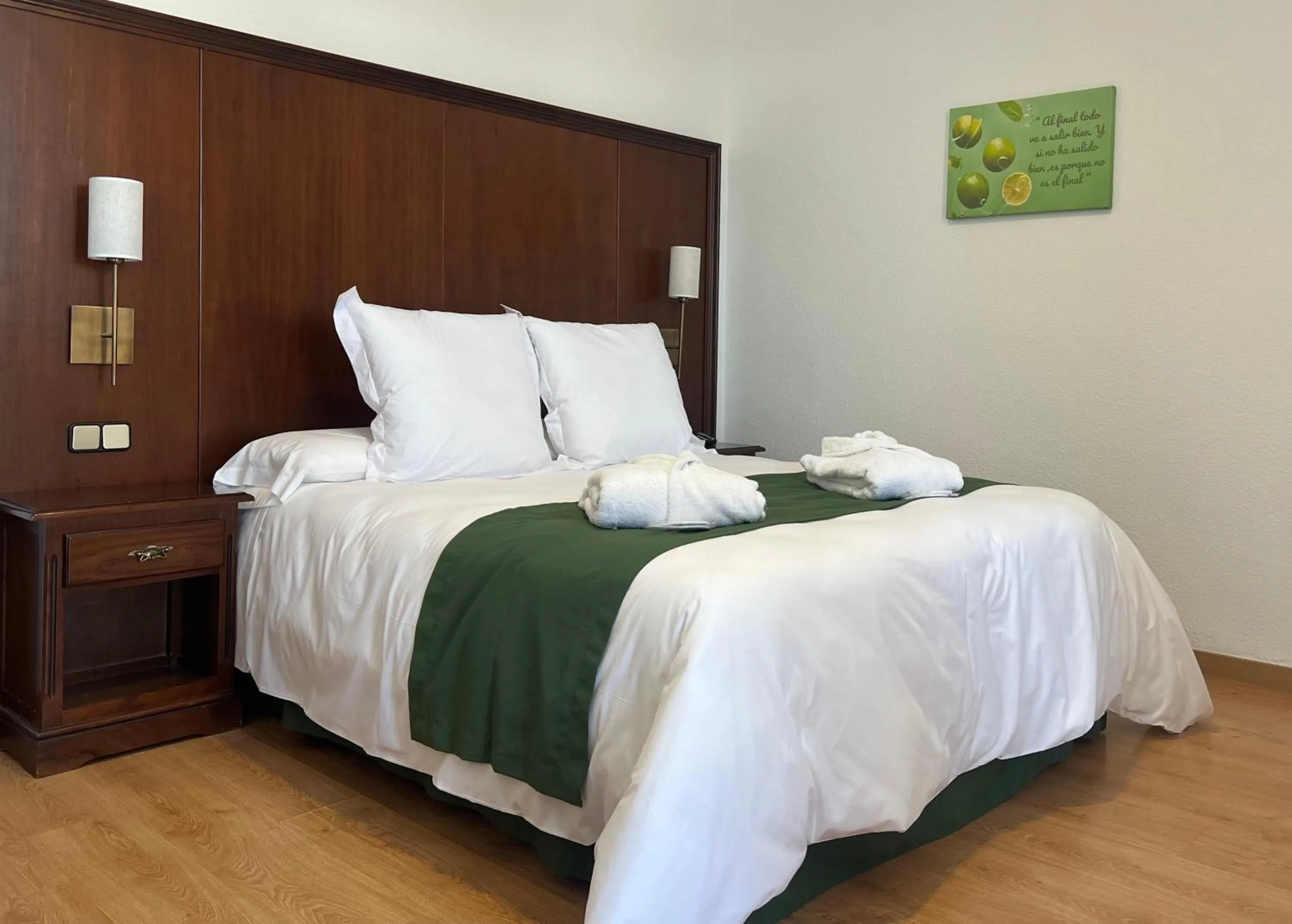 Bed in Hotel Balneario de Marmolejo