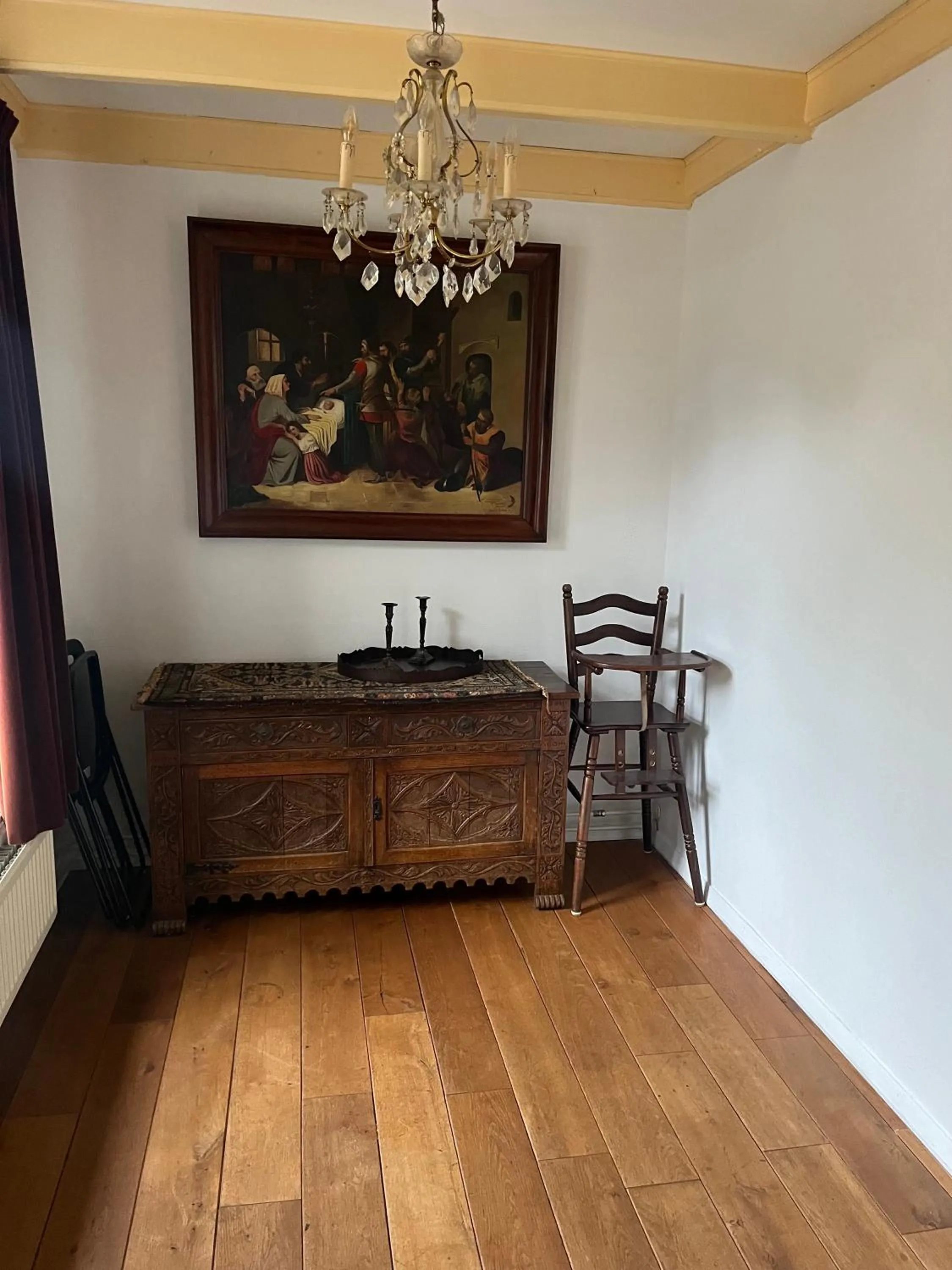 Seating area in Hotel Waddengenot