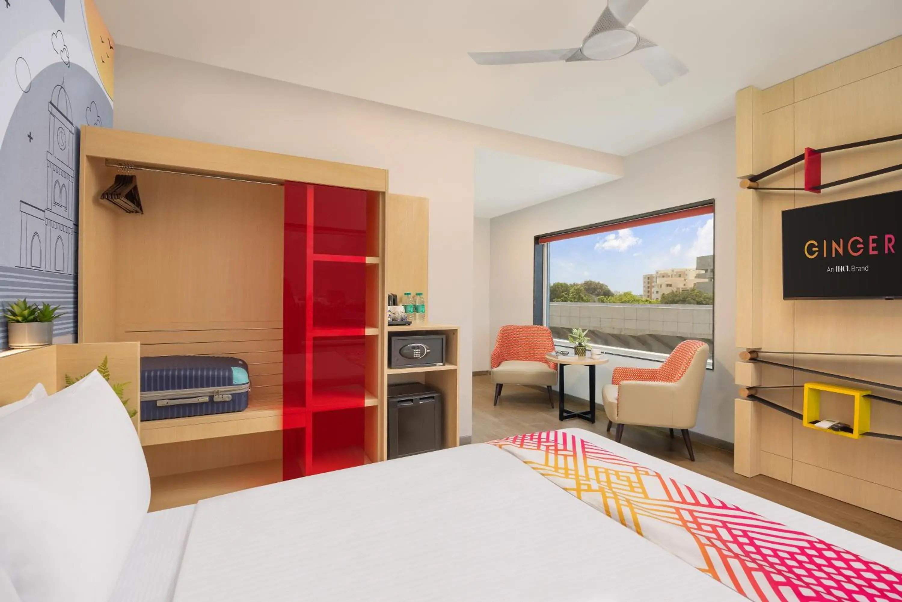 Bed in Ginger Coimbatore Airport , Avinashi Road Bed in Ginger Coimbatore Airport , Avinashi Road