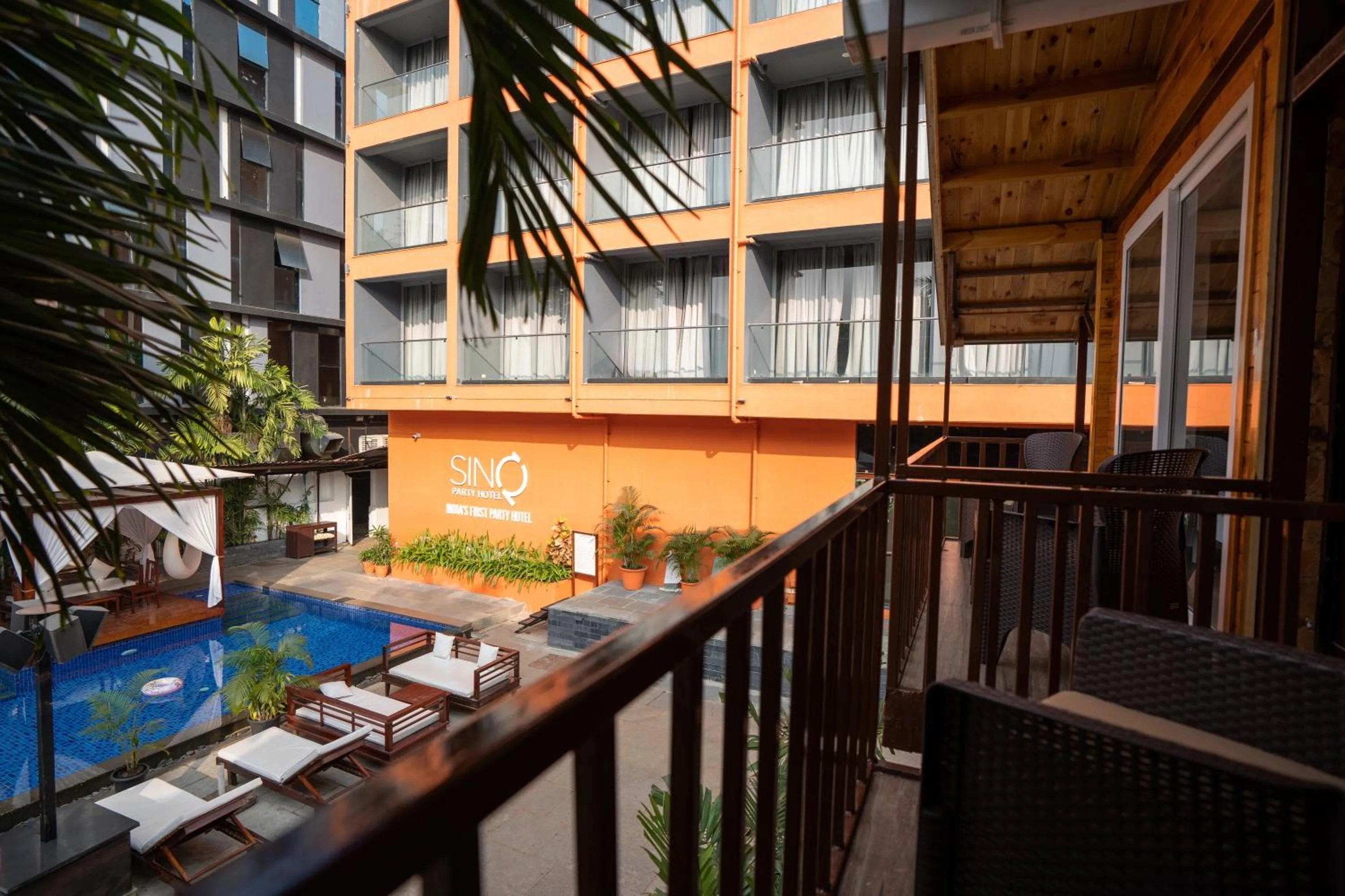 View (from property/room) in SinQ Party Hotel - No Male Stags Allowed