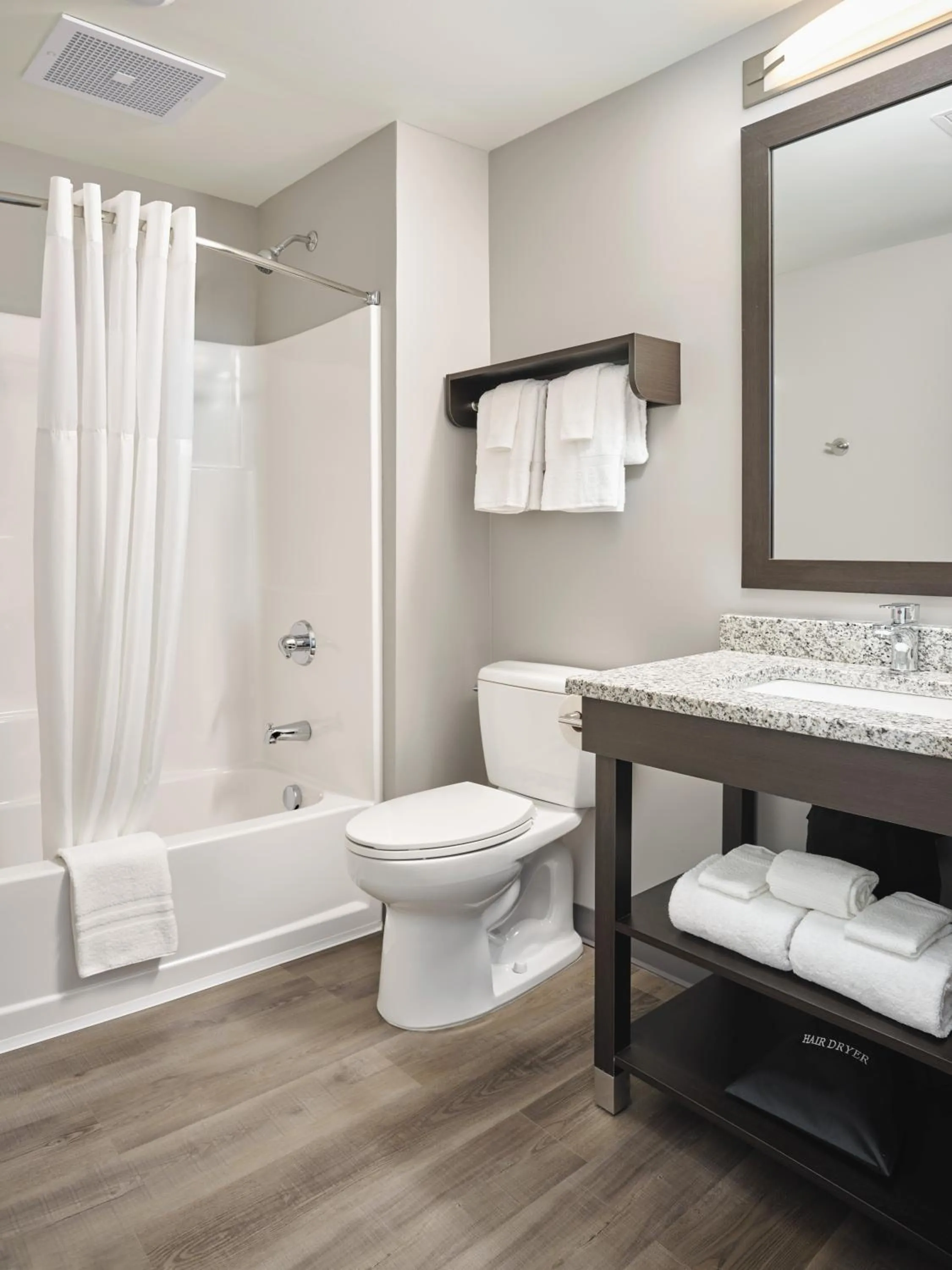 Shower in stayAPT Suites Memphis-Cordova/Wolfchase Galleria
