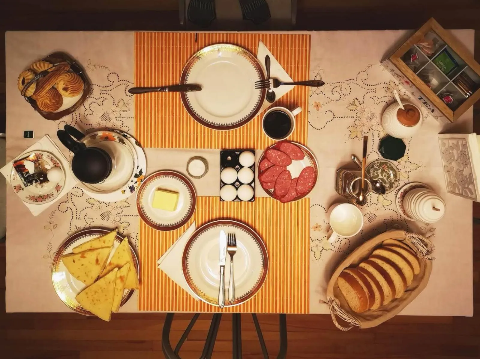 Breakfast in Kutaisi Center Guesthouse