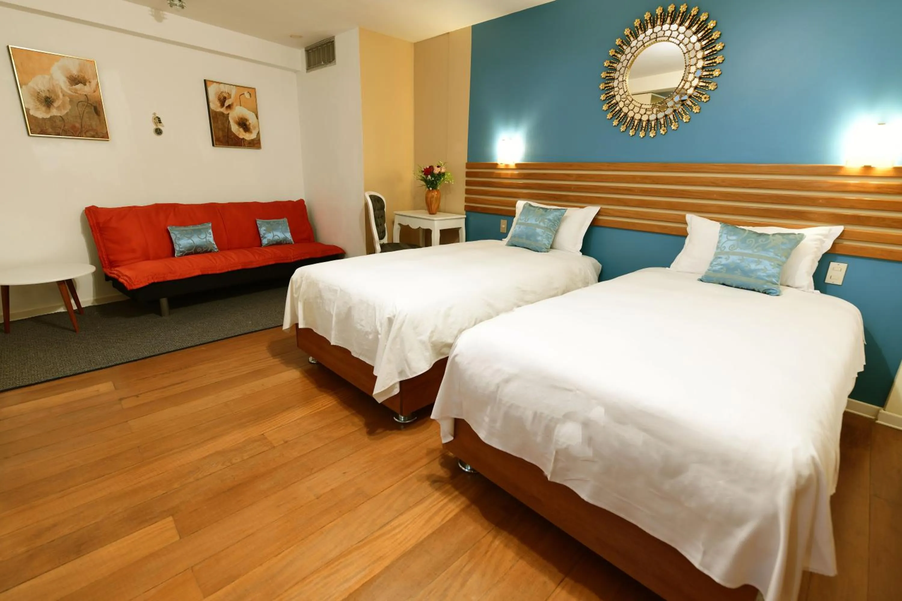 Bed in Tandapata Boutique Hotel
