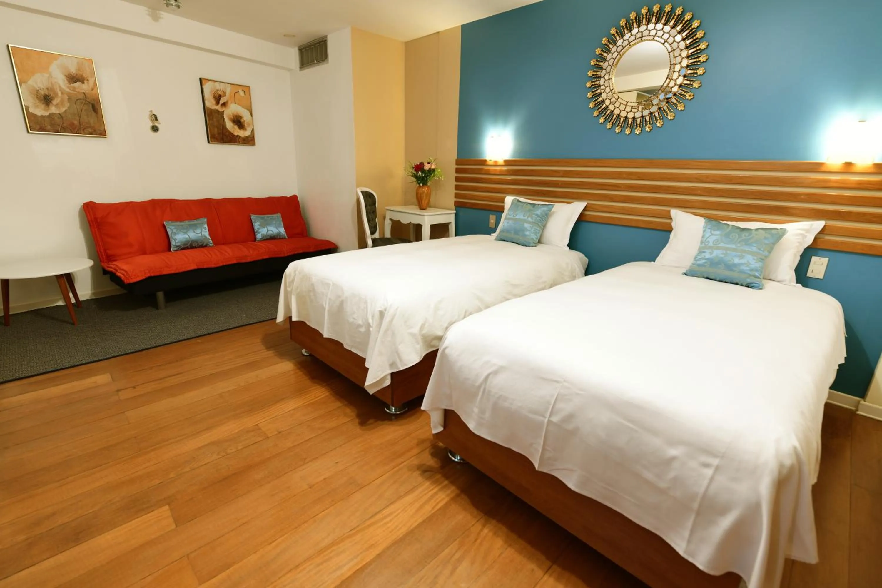 Bed in Tandapata Boutique Hotel