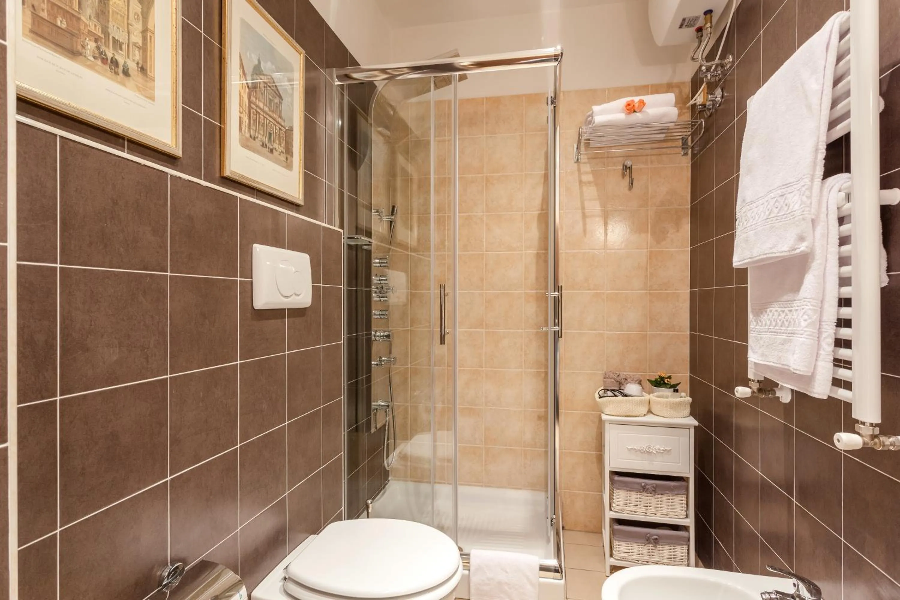 Bathroom in Vatican Domus