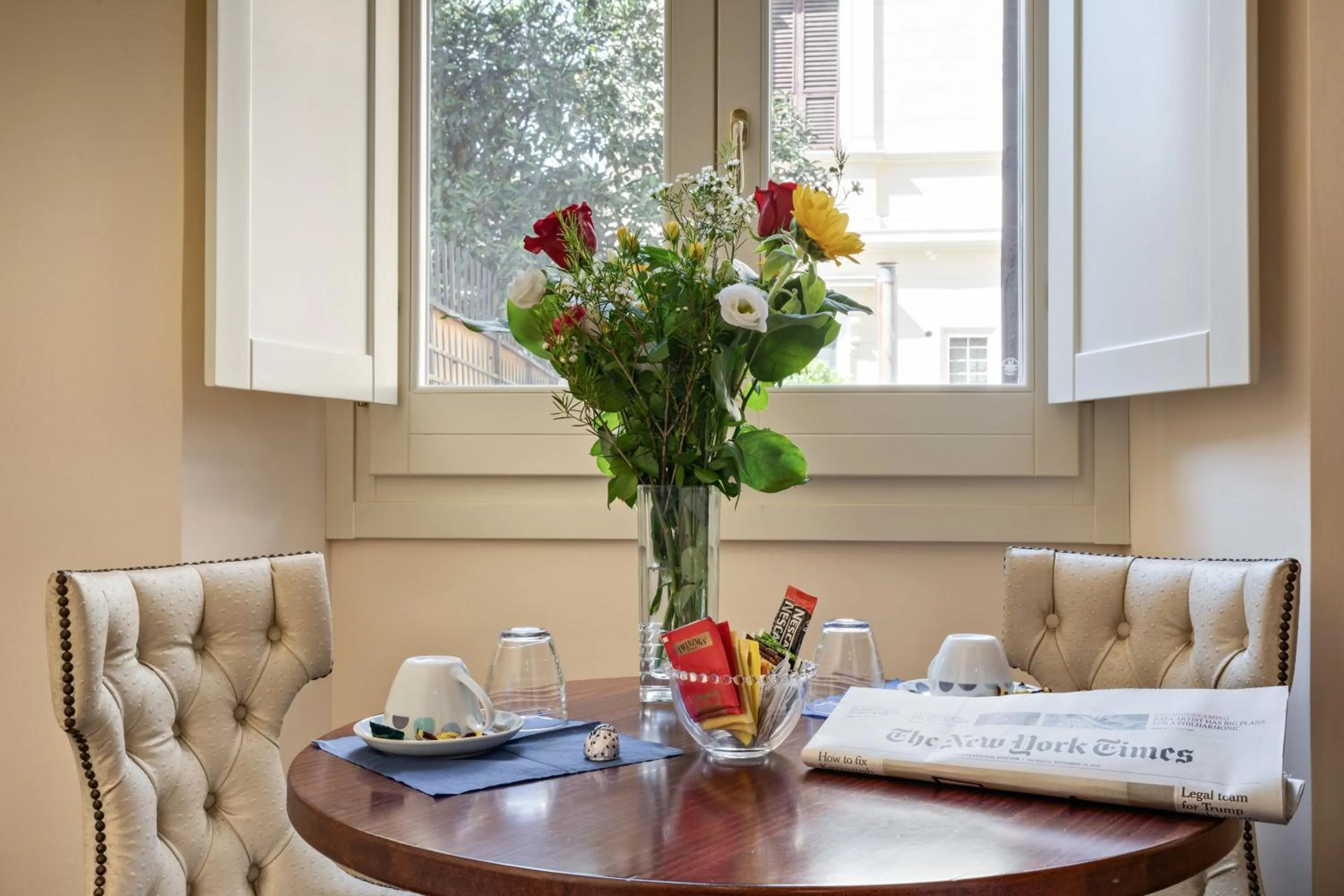 Decorative detail in Vatican Domus