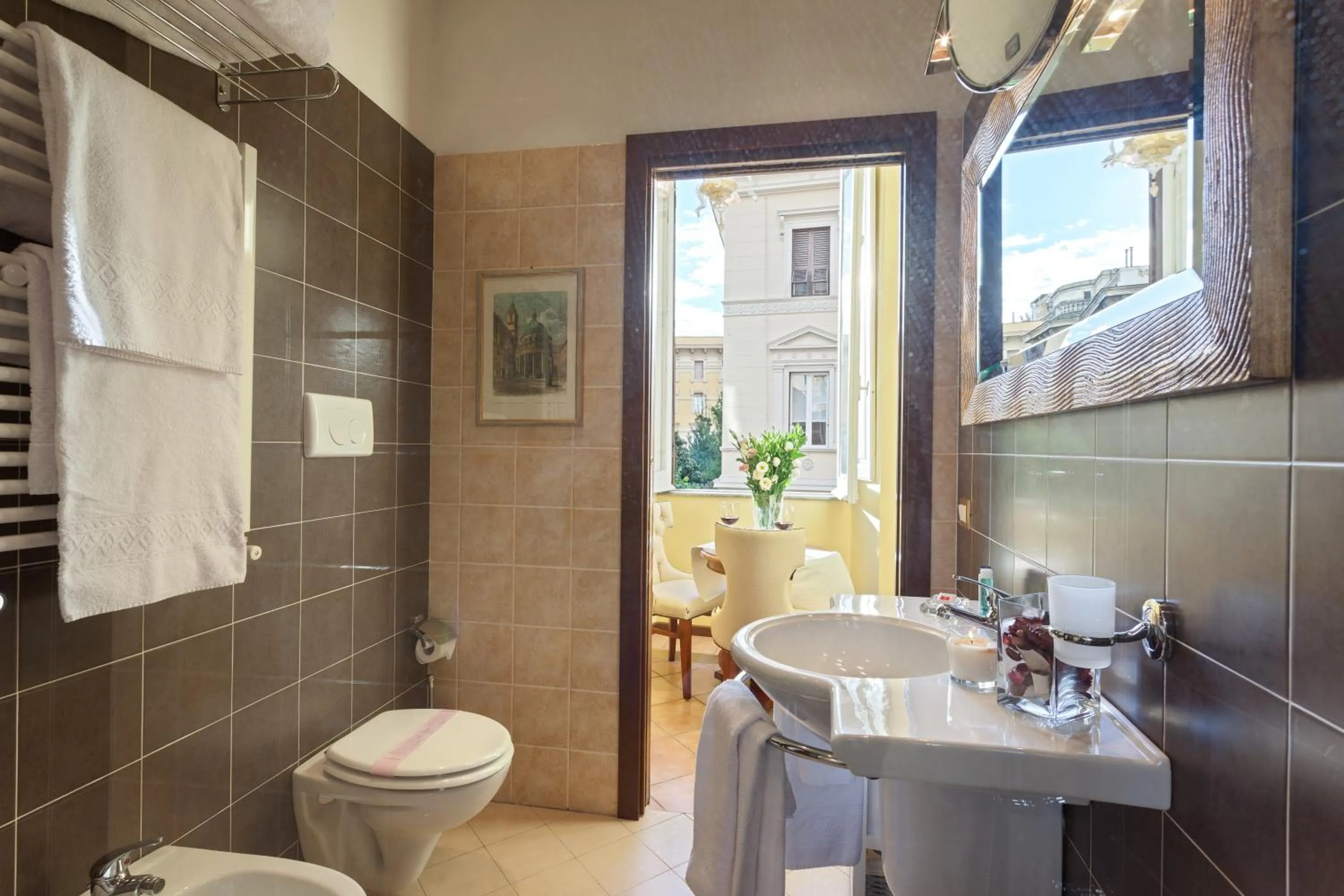 Bathroom in Vatican Domus