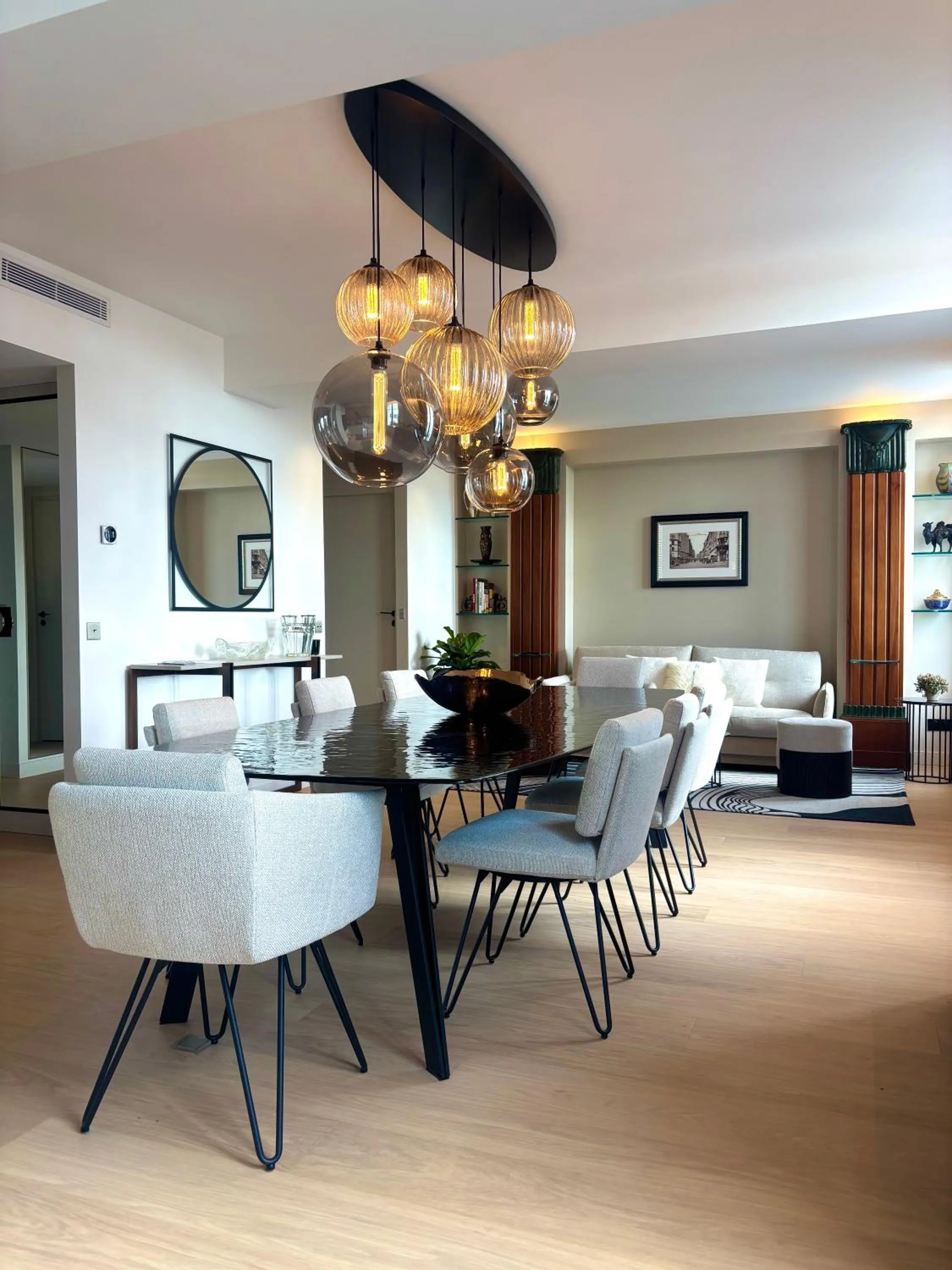 Living room in Montmartre Residence