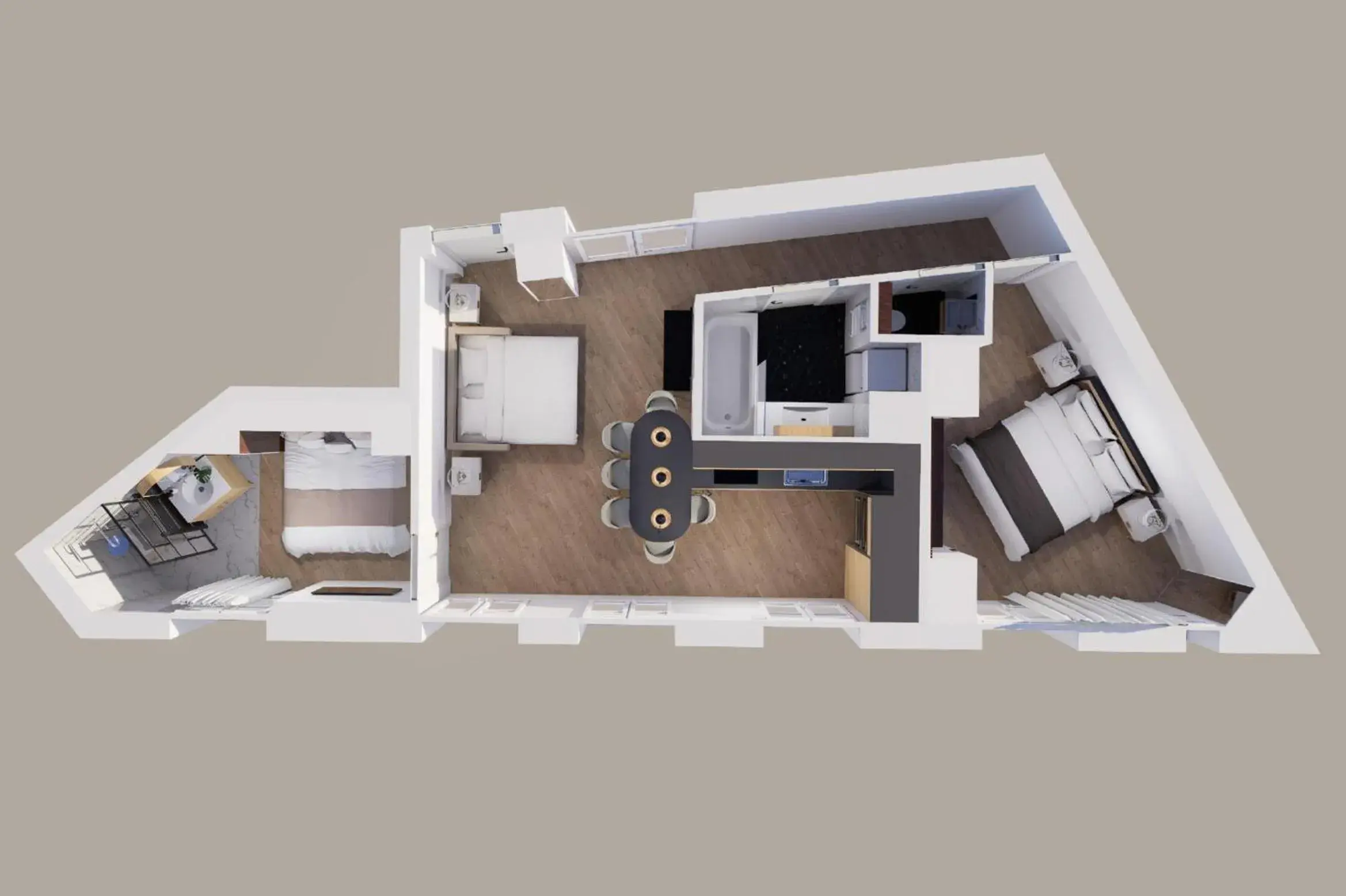 Bird's eye view in Montmartre Residence Bird's eye view in Montmartre Residence