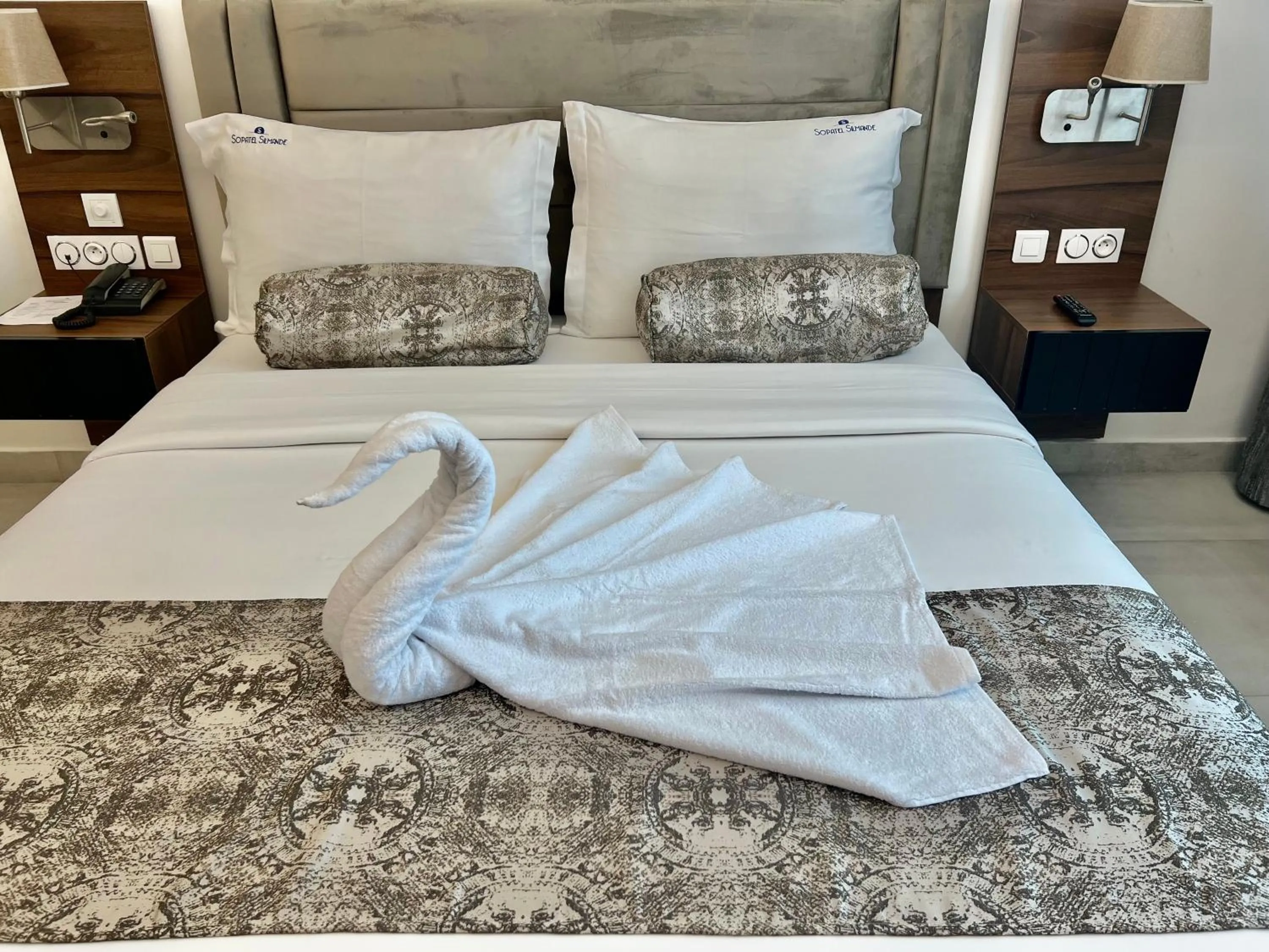 Bed in Sopatel Silmandé