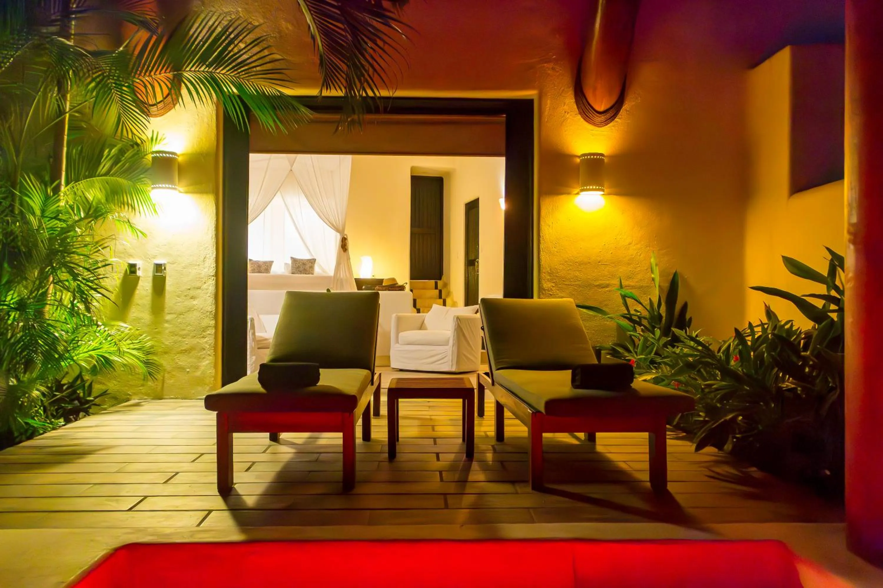 Seating area in Tentaciones Hotel & Lounge Pool - Adults Only