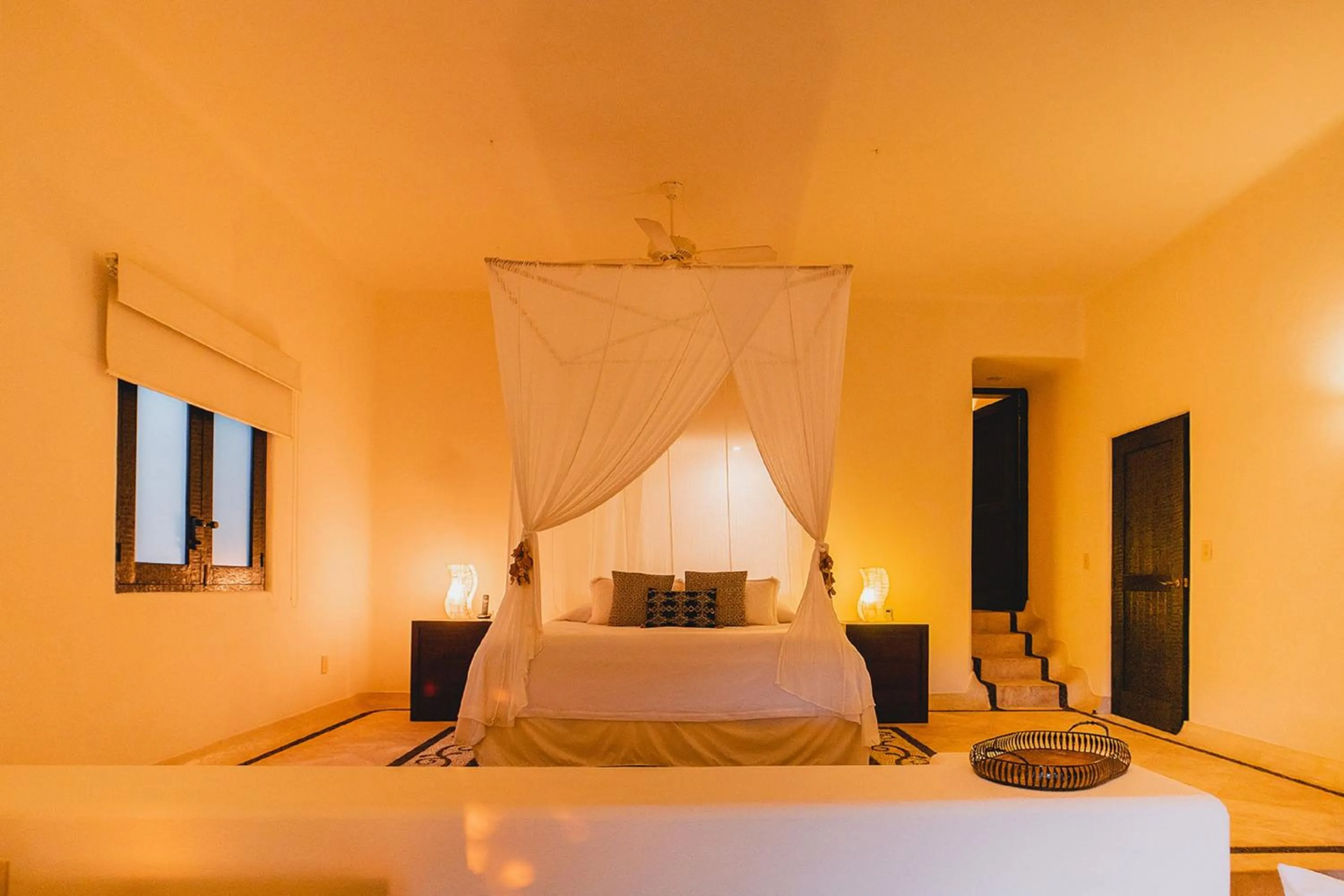 Bed in Tentaciones Hotel & Lounge Pool - Adults Only