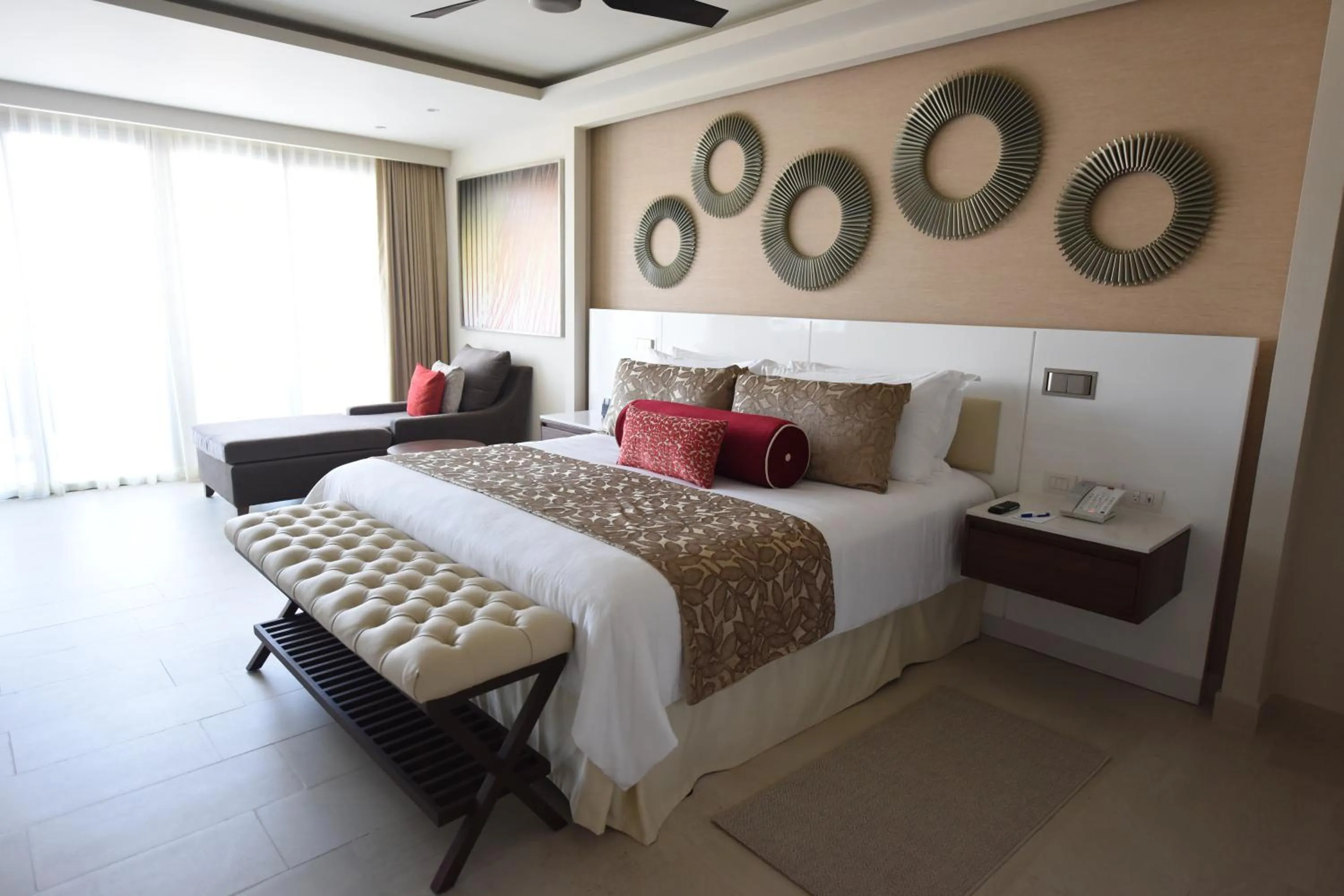 Photo of the whole room, Bed in Royalton Hideaway Riviera Cancun, An Autograph Collection All-Inclusive Resort - Adults Only