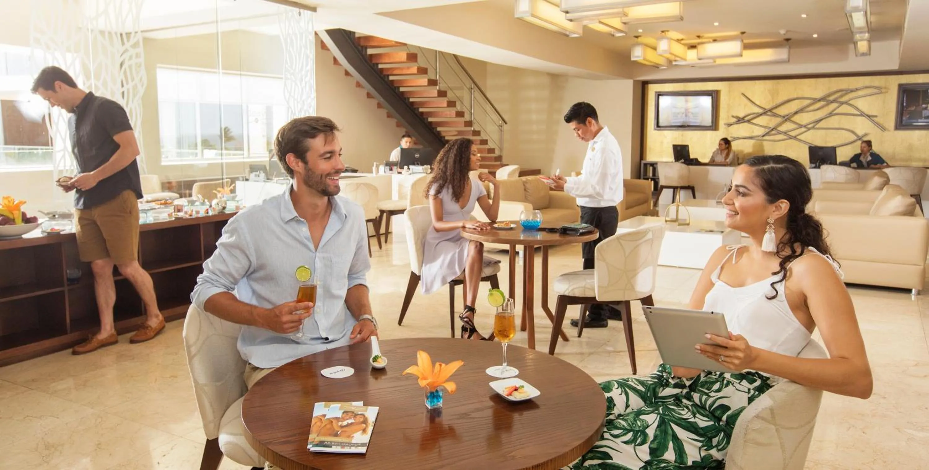 Lobby or reception in Royalton Hideaway Riviera Cancun, An Autograph Collection All-Inclusive Resort - Adults Only