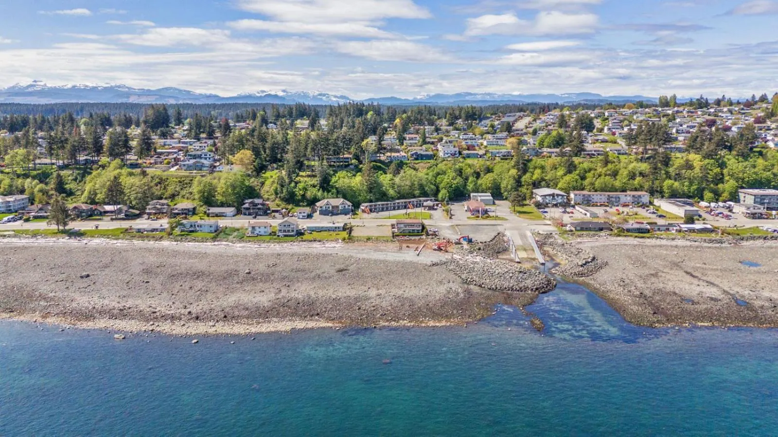 Bird's eye view in Big Rock Motel