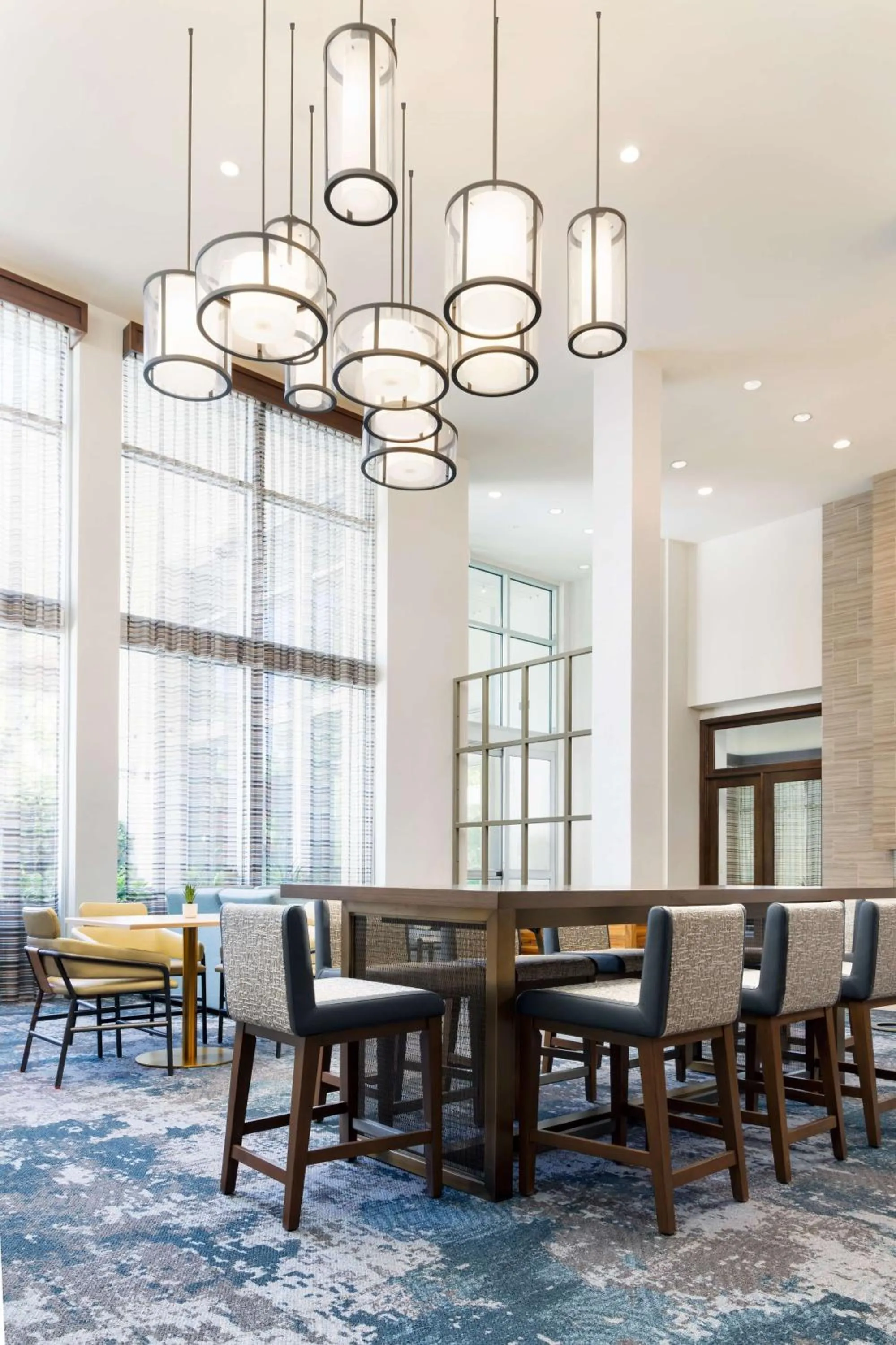 Lobby or reception in Hilton Garden Inn Palo Alto