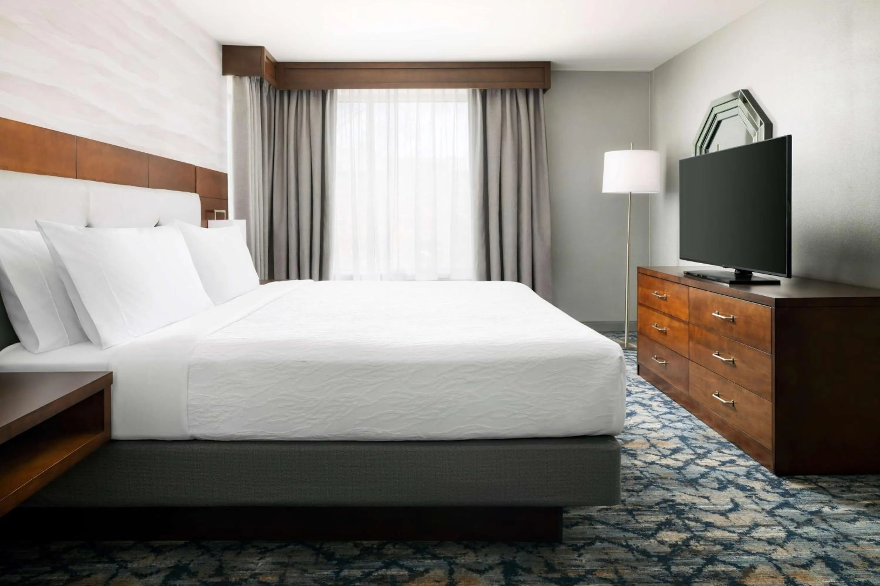 Bed in Hilton Garden Inn Palo Alto